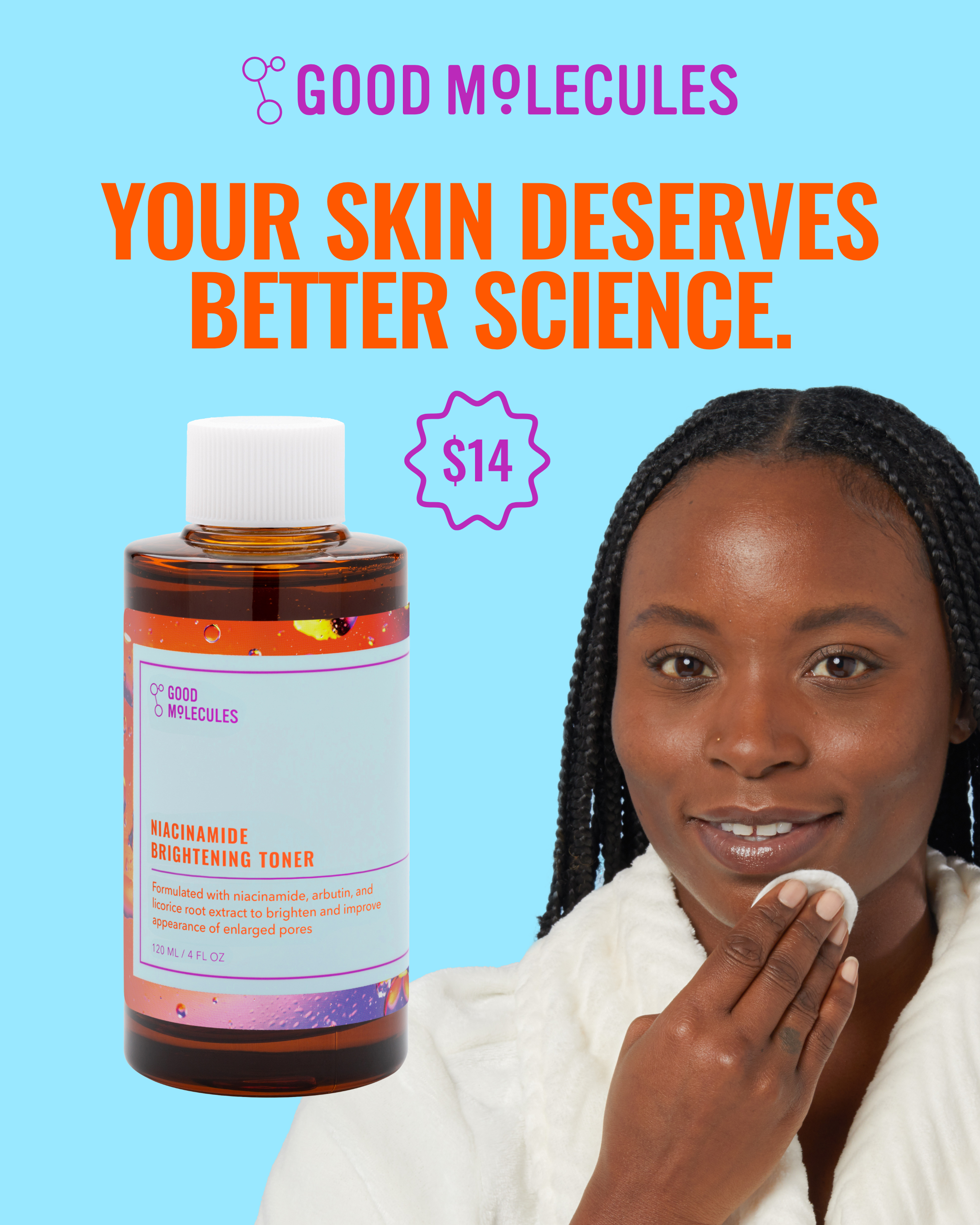 Good Molecules Facebook ad