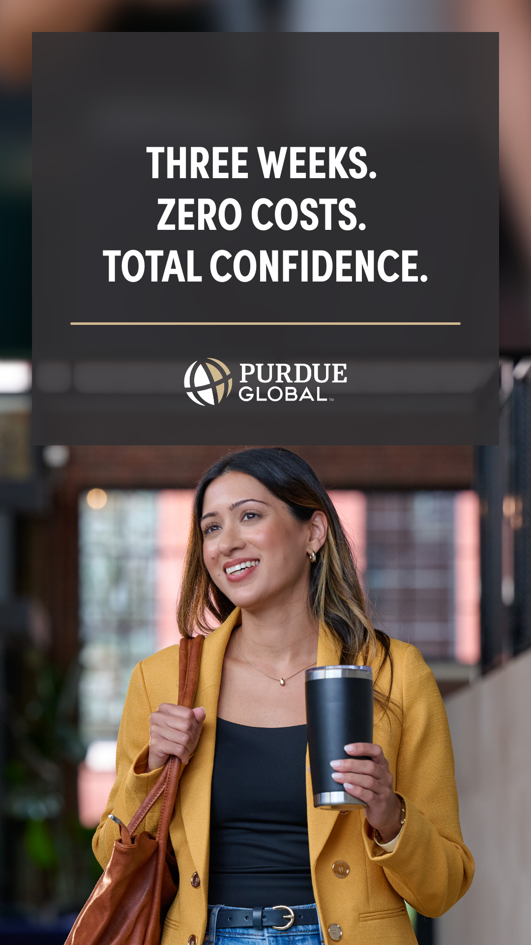 Purdue Global Facebook ad