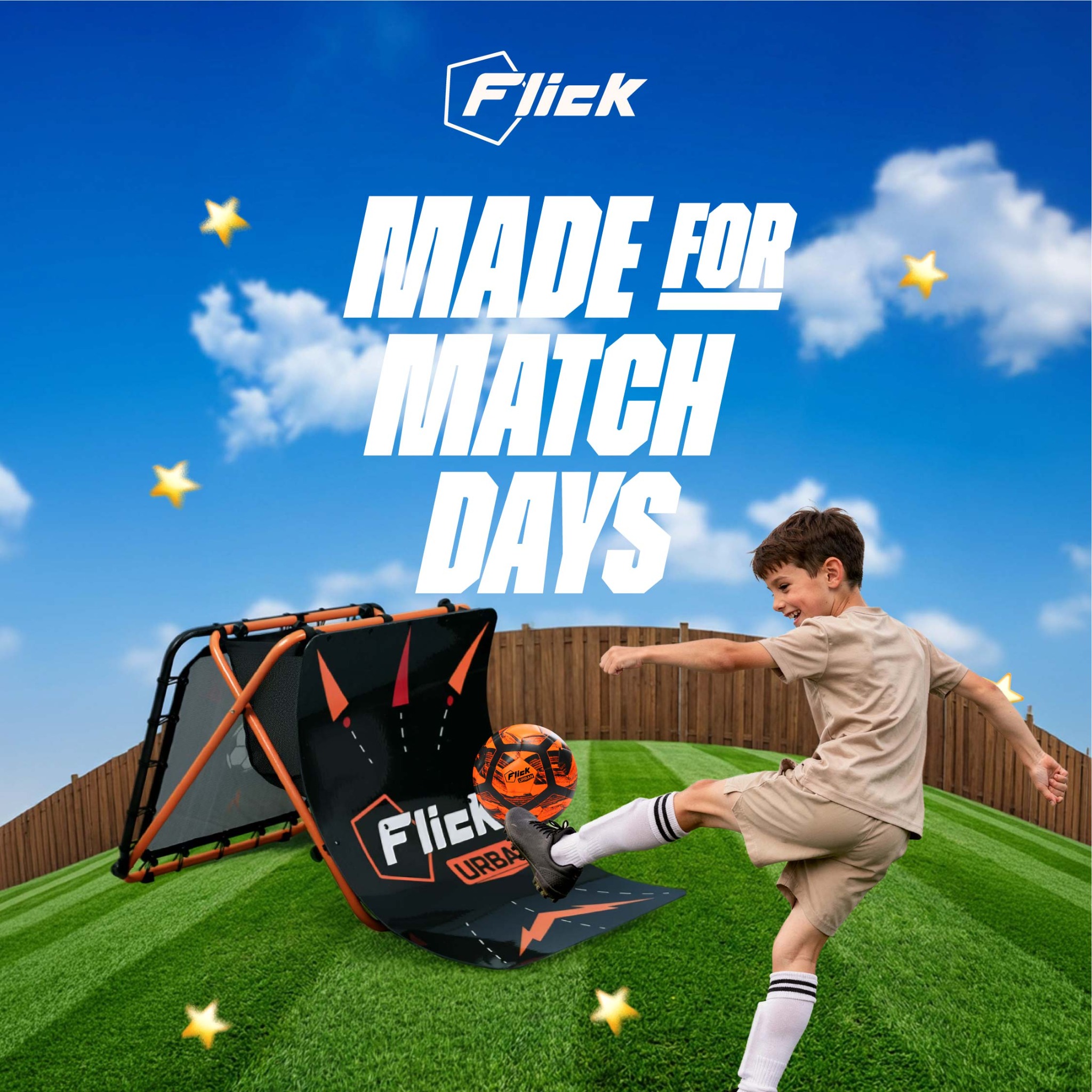 Football Flick Facebook ad: The Summer Of Soccer Starts Now!