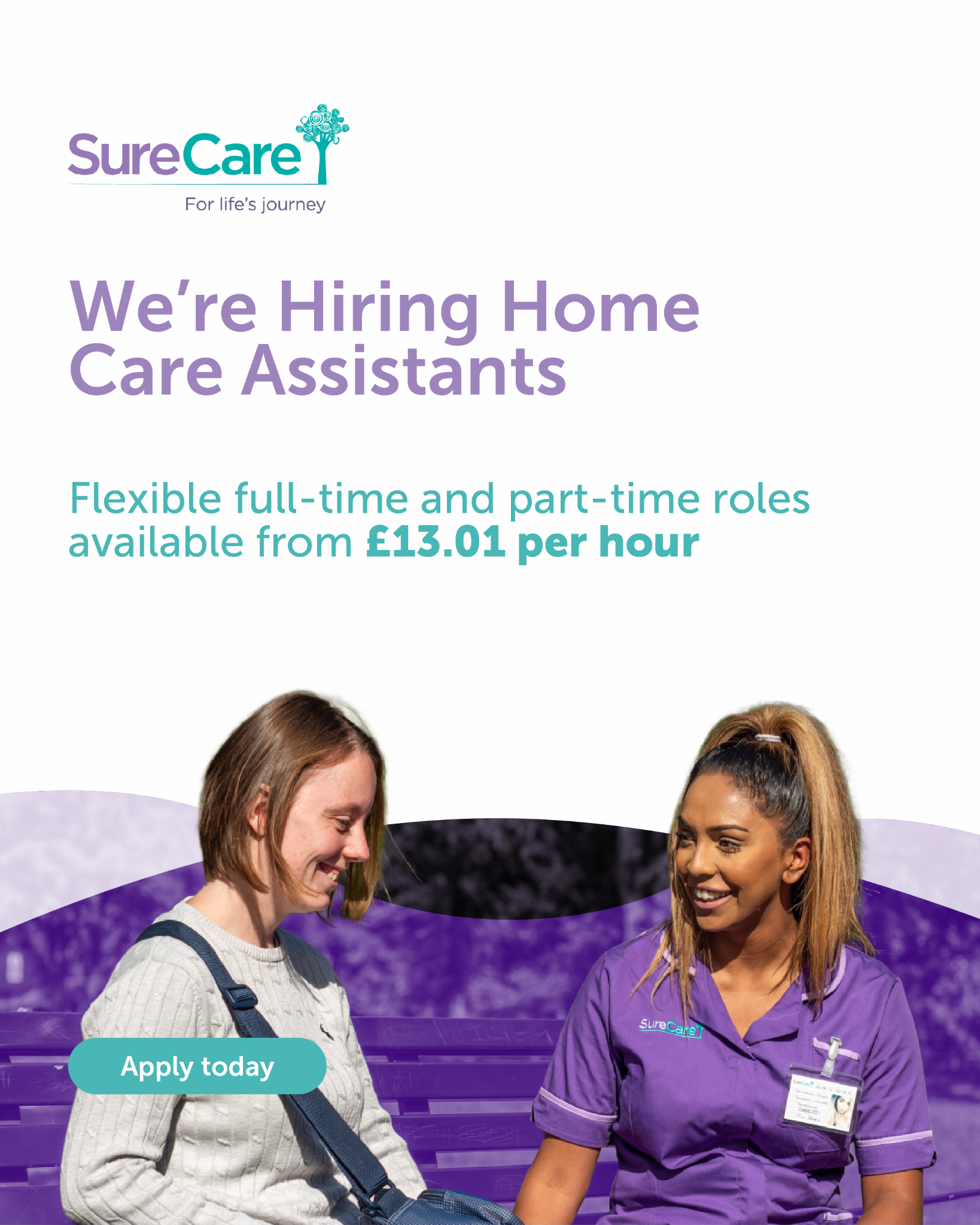 SureCare Preston & South Ribble, Fylde & Wyre Facebook ad from Jun 24, 2026