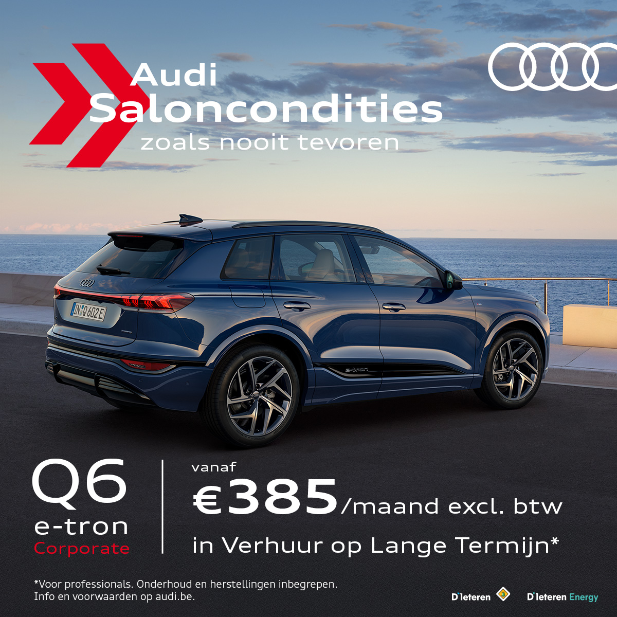 Audi Belgium Facebook ad