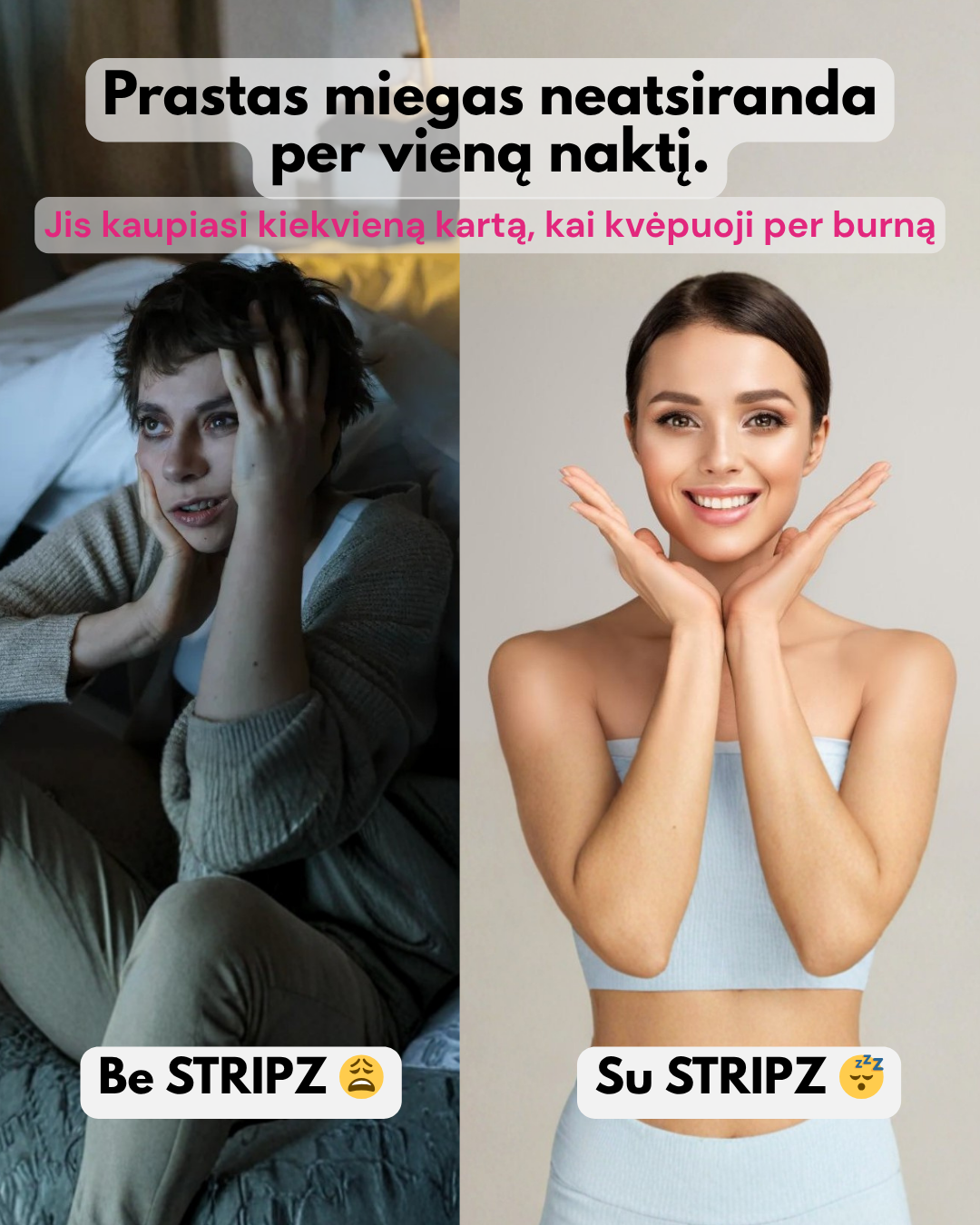 Stripz Facebook ad
