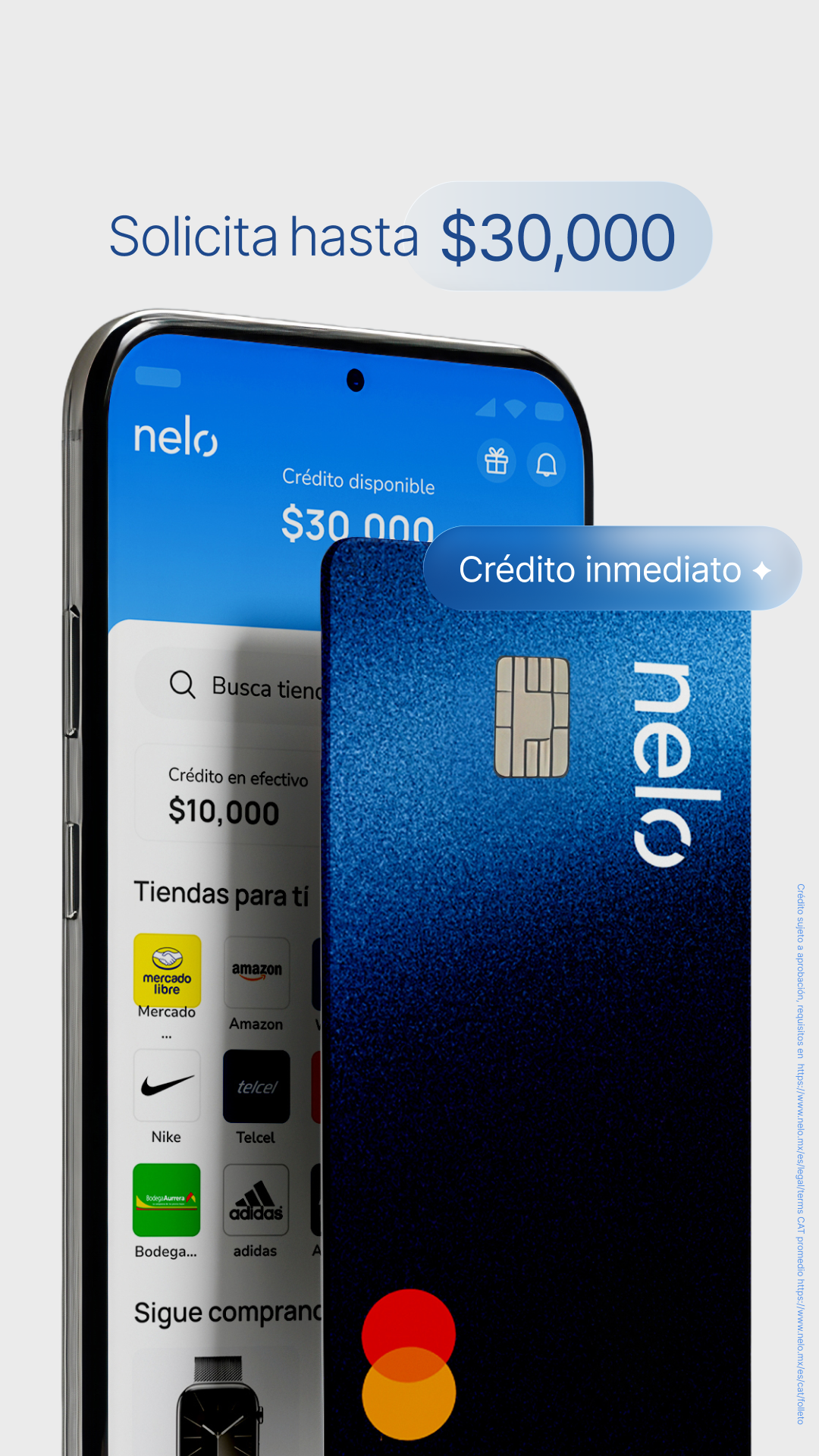Nelo México Facebook ad: Paga todo a quincenas