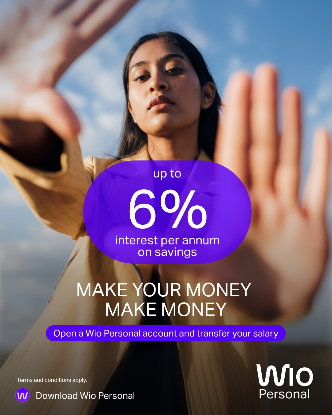 Wio Bank Facebook ad