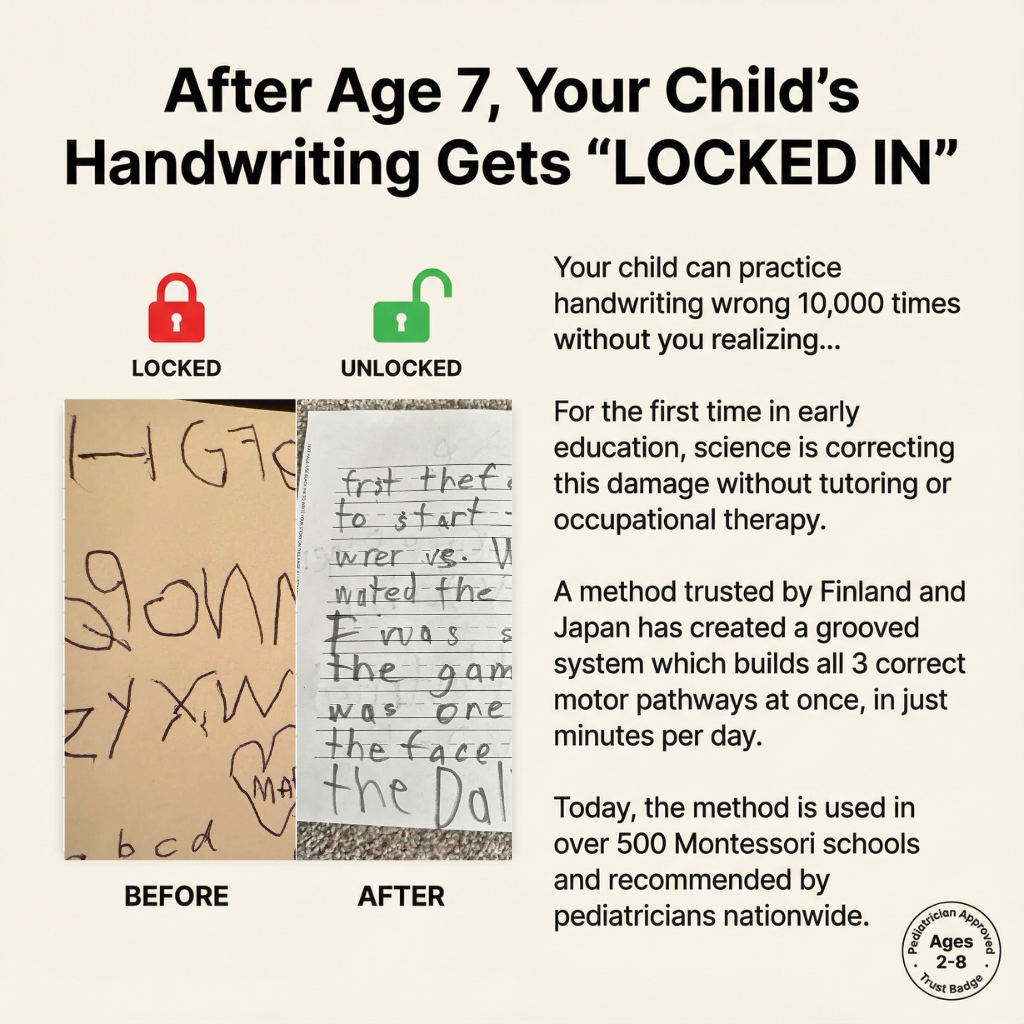 Early Learning Insider Facebook ad: Why January Is the Best Month to Fix Handwriting