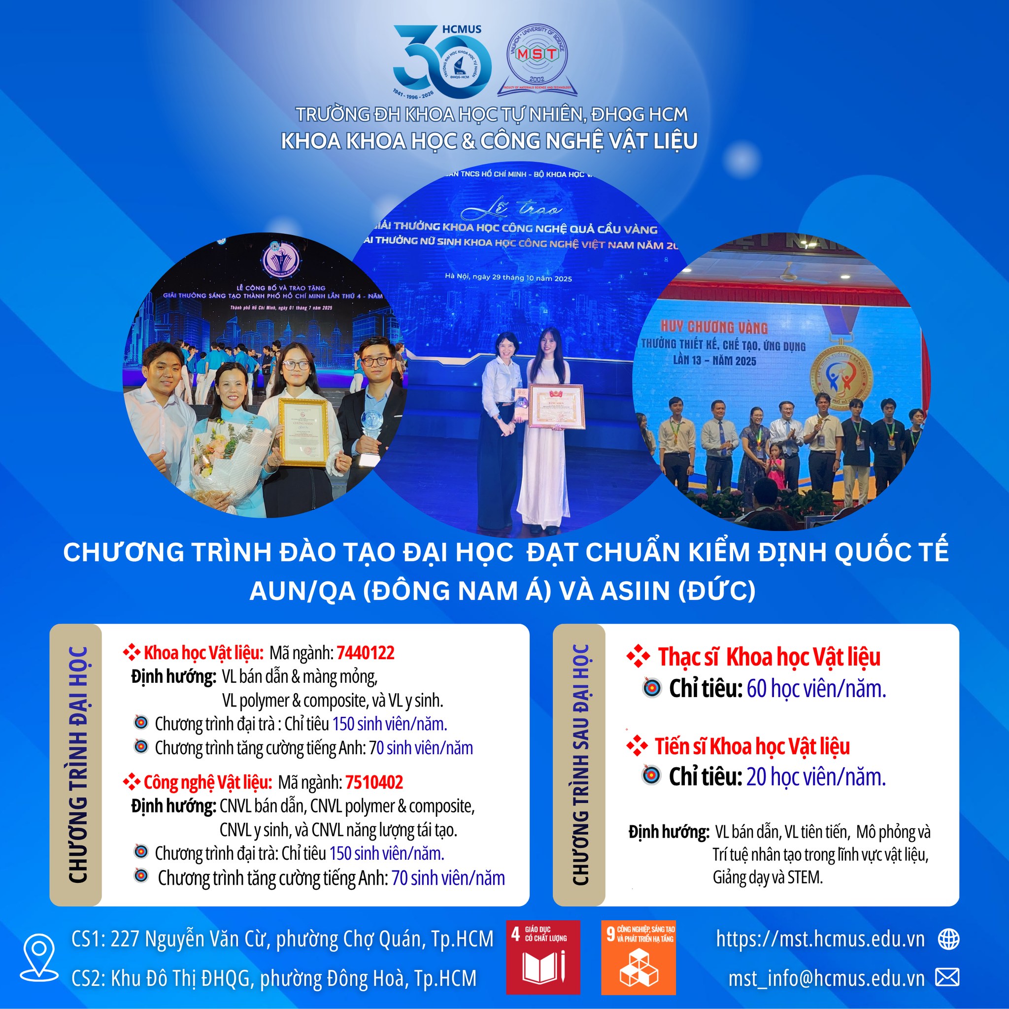 Khoa Khoa học và Công nghệ Vật liệu/MST Faculty Facebook ad: Không phải AI hay chip bán dẫn tự…