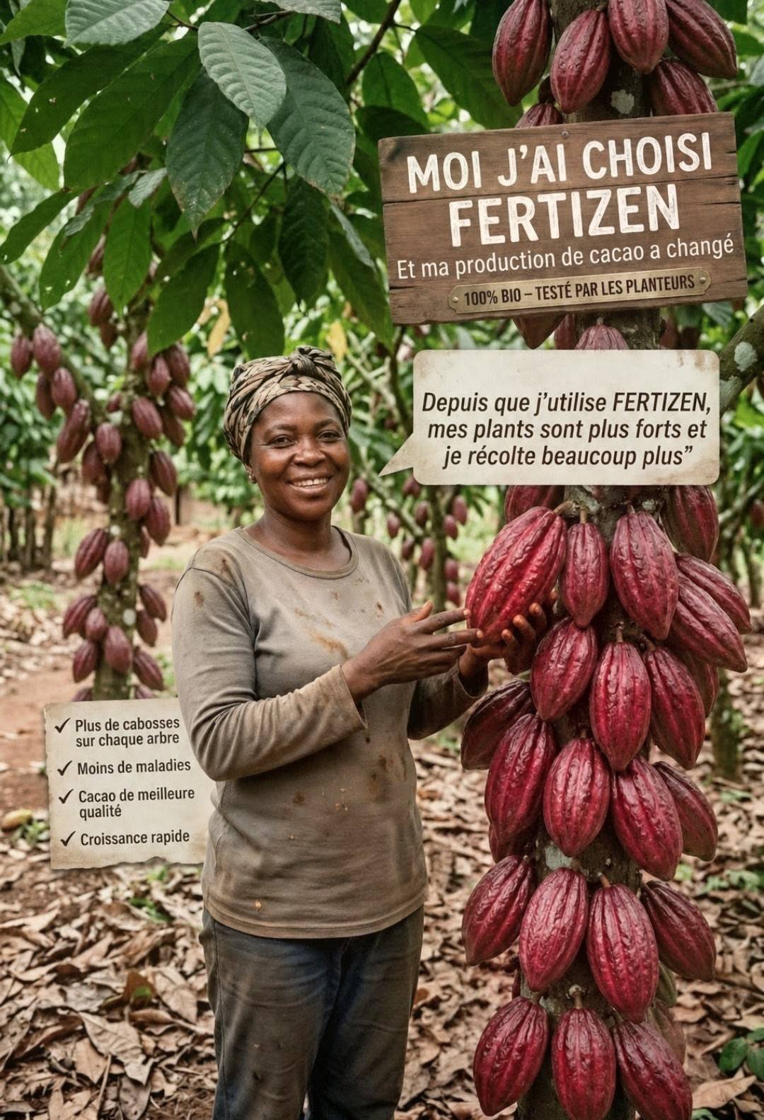 Fase Agrotech Facebook ad: GRANDE PROMOTION SPÉCIALE SUR NOS ENGRAIS BIO-ORGANIQUES