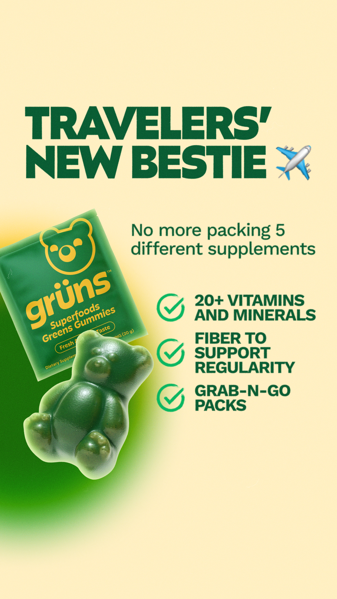 Grüns Facebook ad