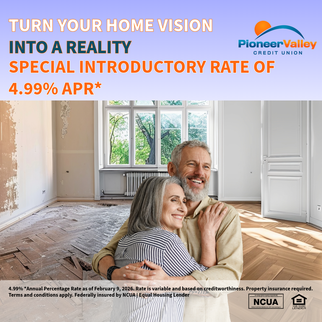 Pioneer Valley Credit Union Facebook ad