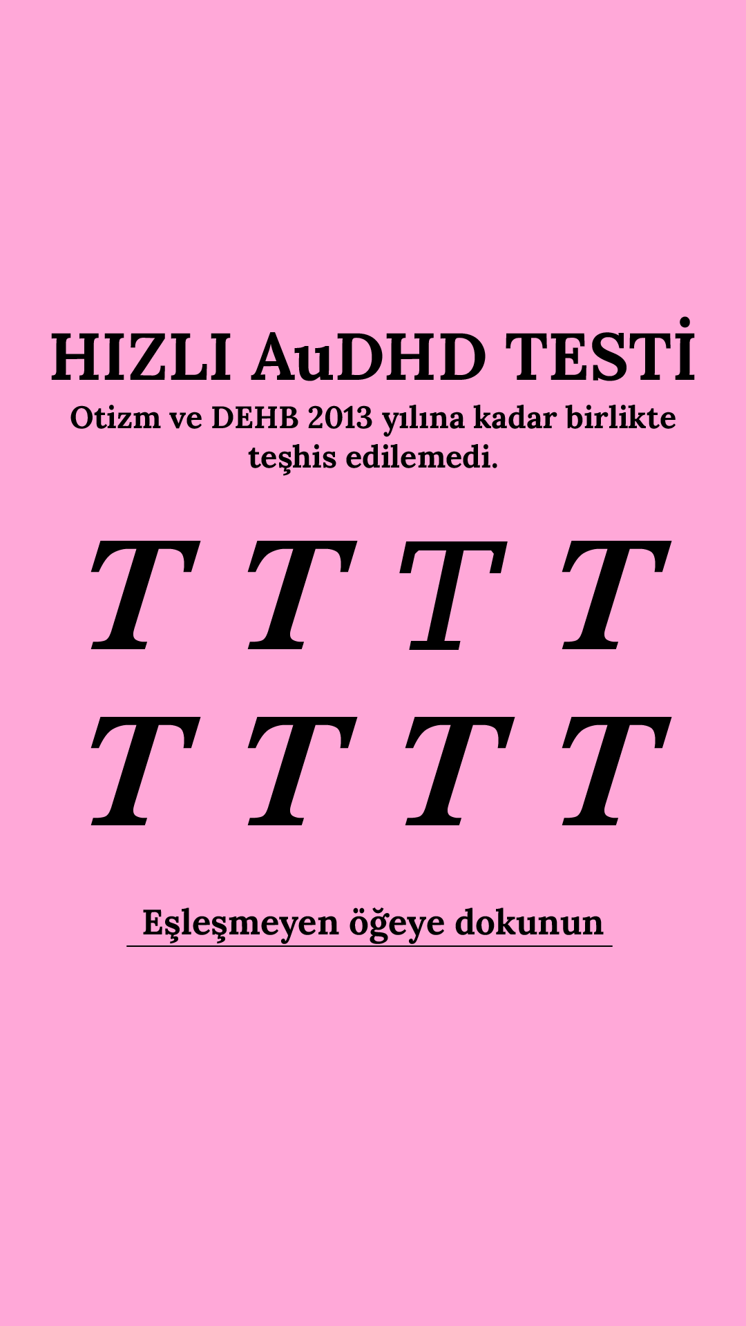 International Brain Test Facebook ad