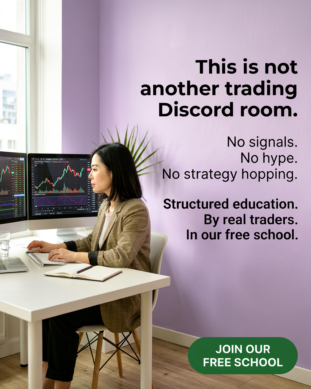 The Trading Cafe Facebook ad
