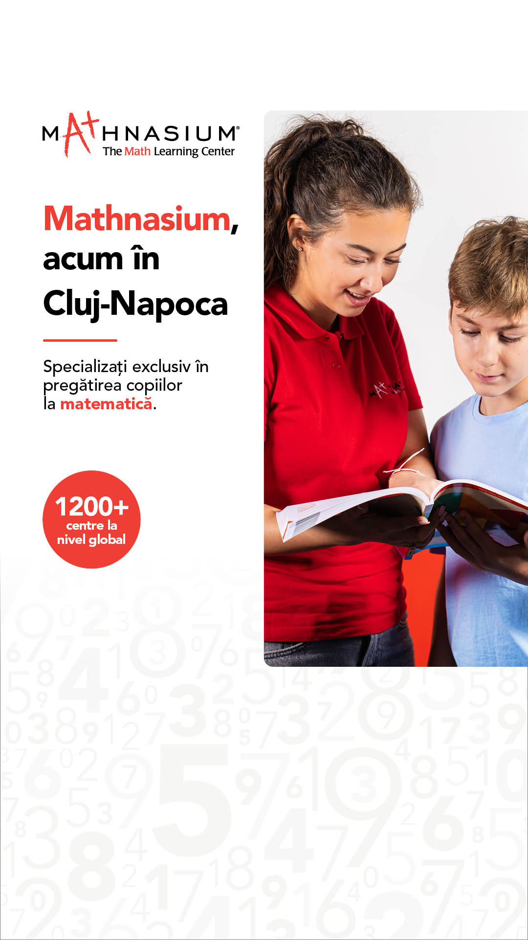 Mathnasium Cluj Dorobanților Facebook ad