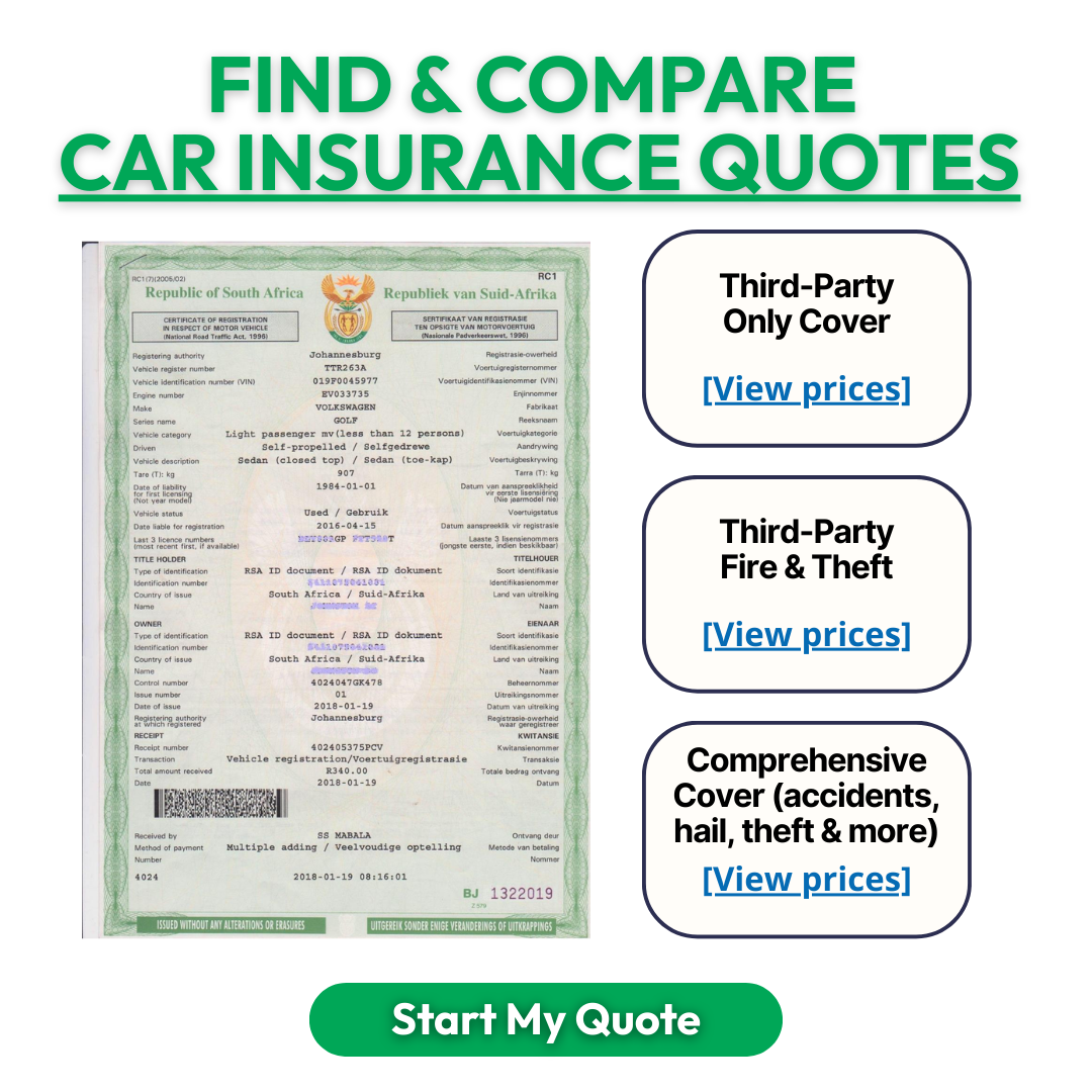Auto Insurance SA Facebook ad: Free & no obligation