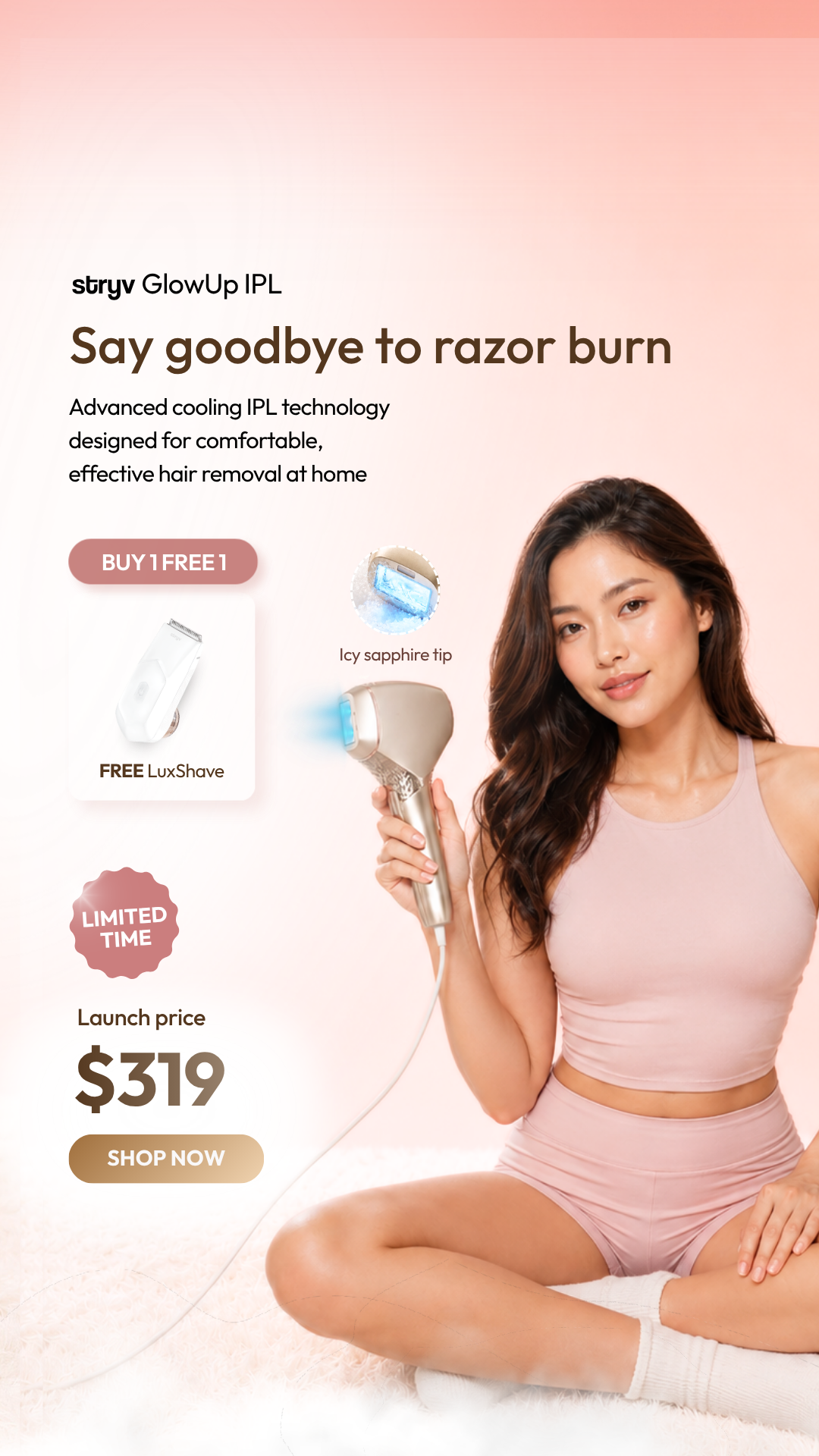 Stryv Facebook ad