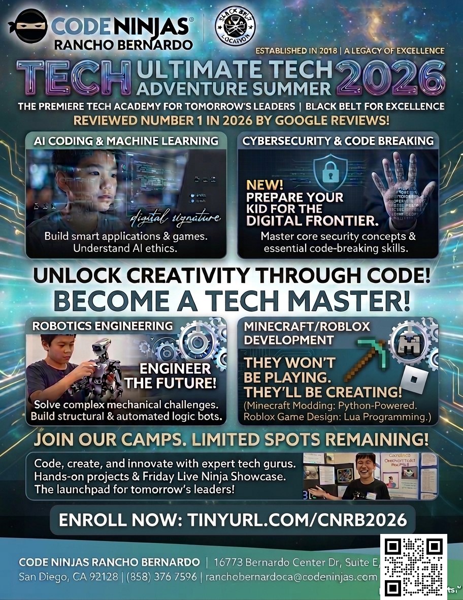 Code Ninjas Facebook ad