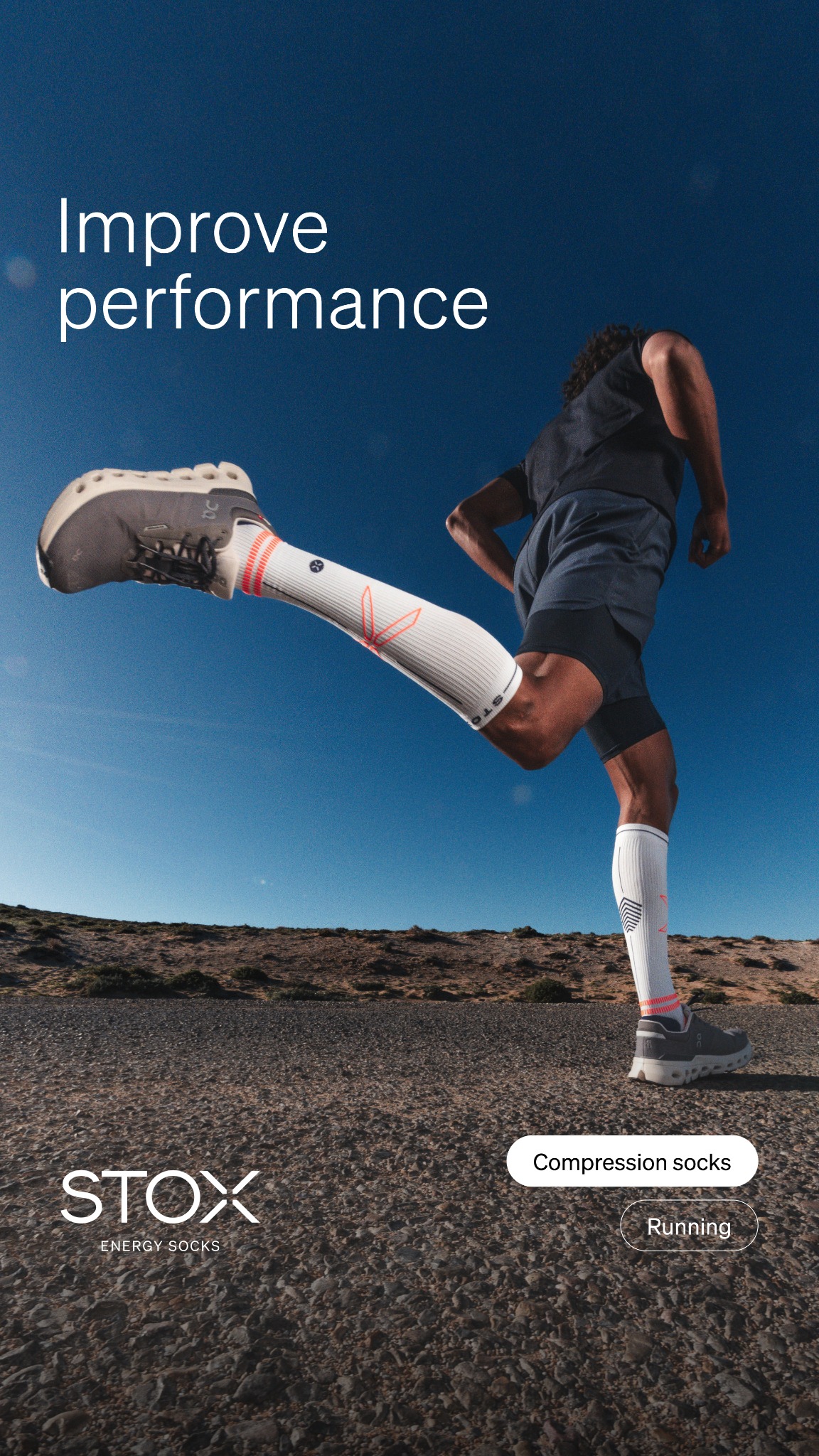 STOX Energy Socks Facebook ad
