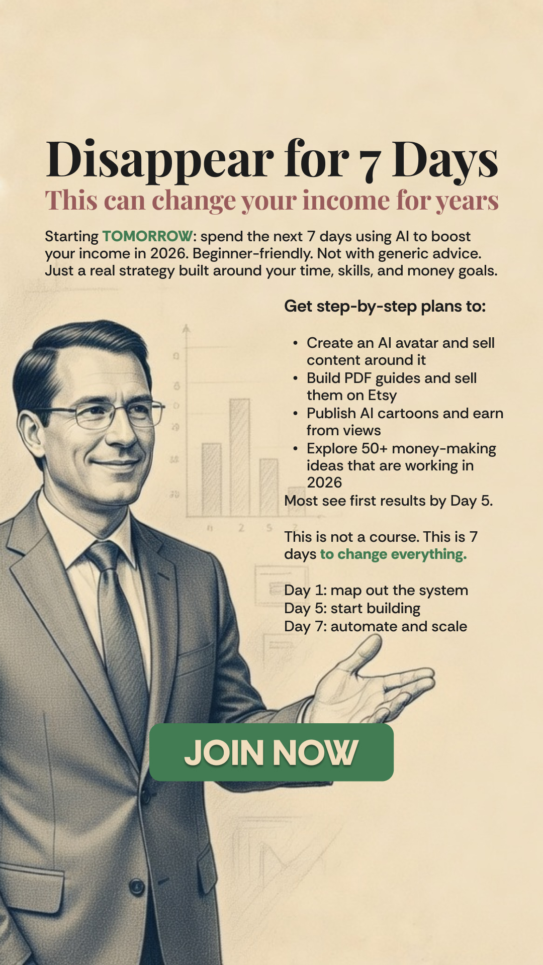 Tyler Moss Facebook ad: Try Now