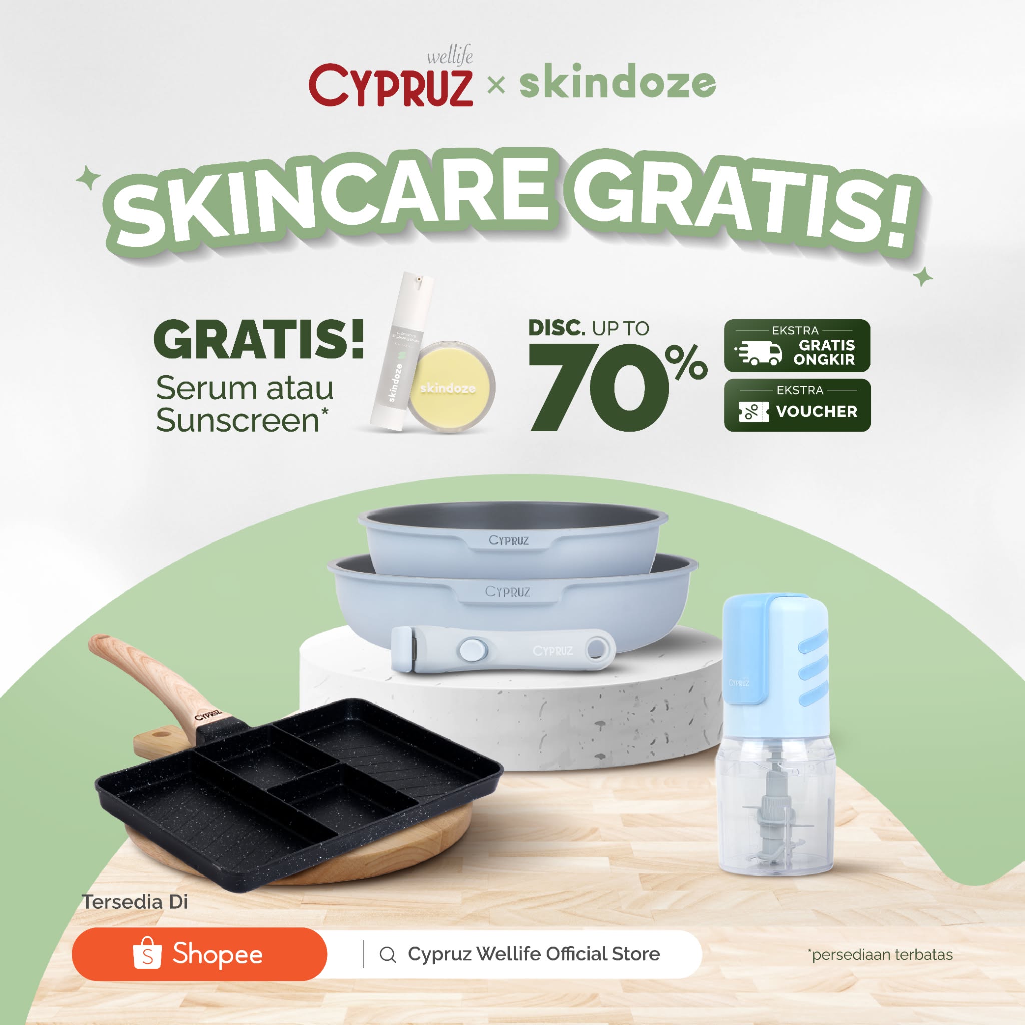Cypruz Kitchenware Facebook ad