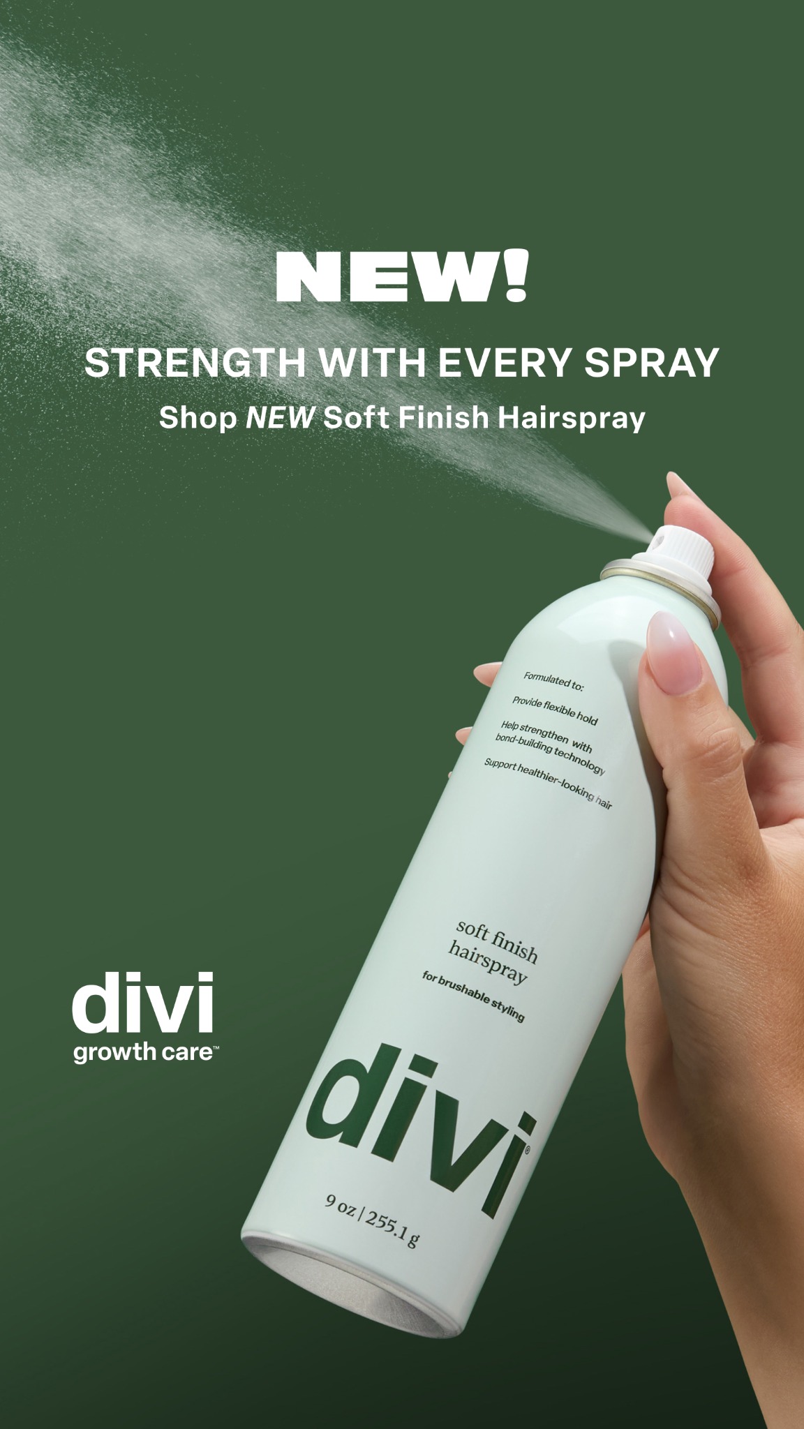 Divi Facebook ad: For Hold That Builds. Not Hold That Breaks.