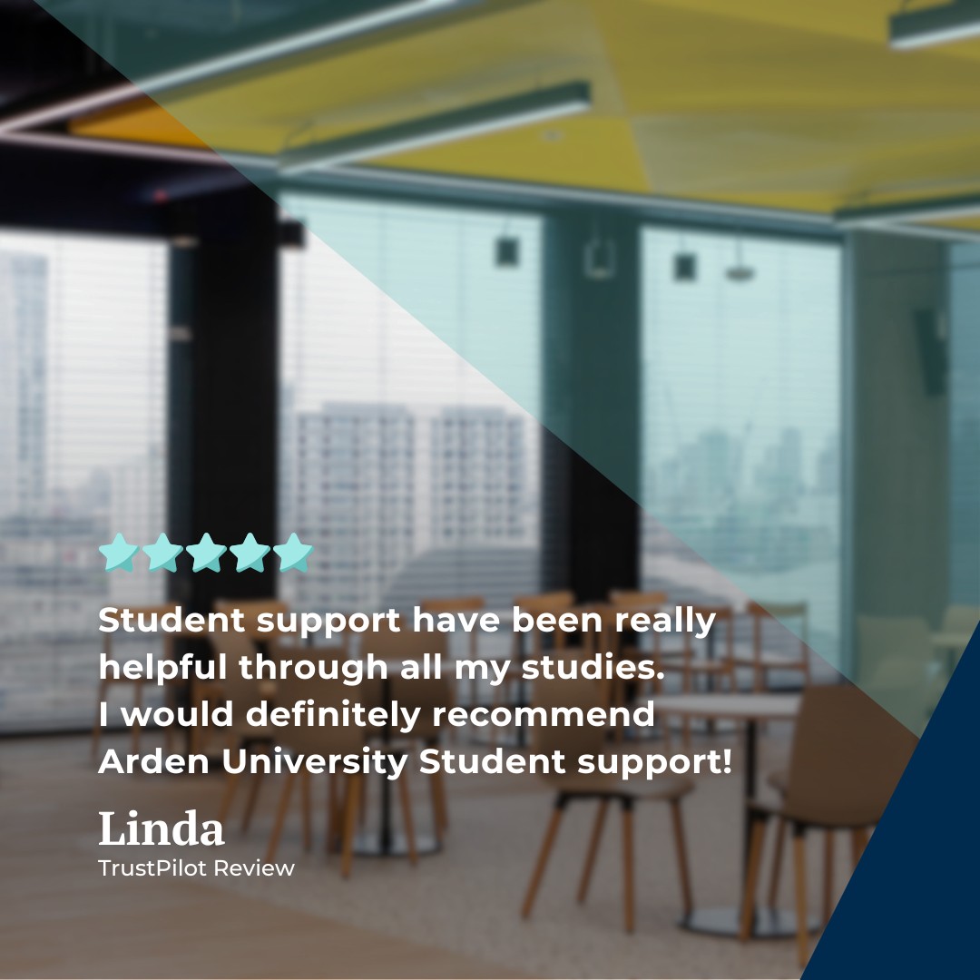 Arden University Facebook ad