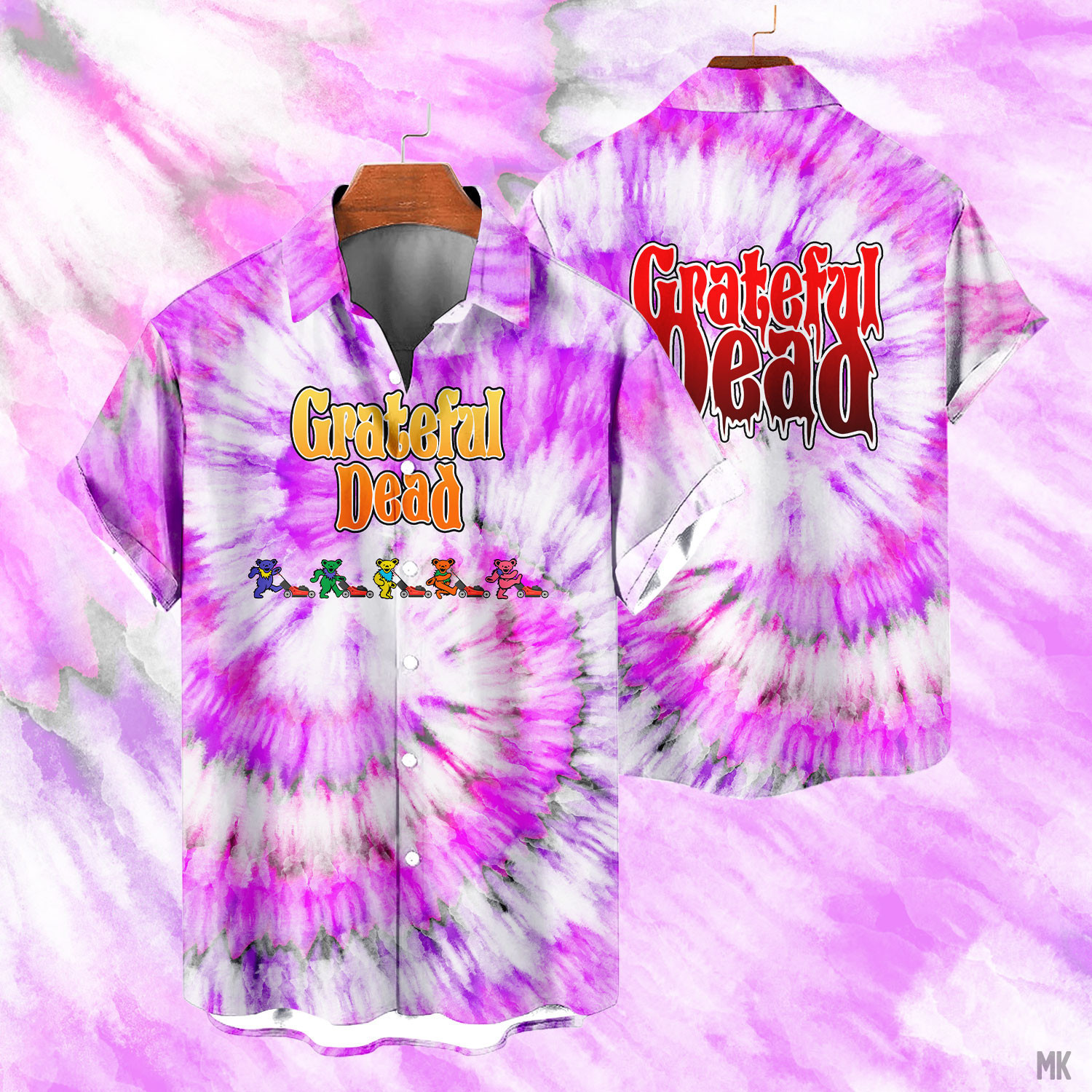 Beartripwear.com Facebook ad: Grateful Dead Hawaiian Shirts