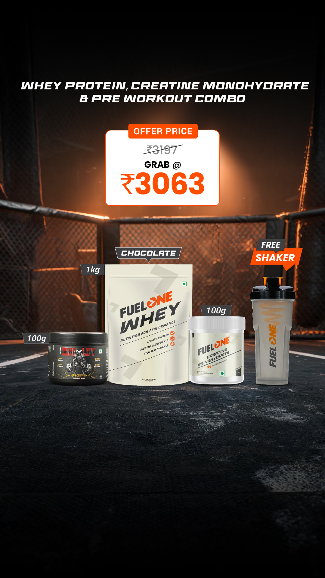 Fuel One Nutrition Facebook ad