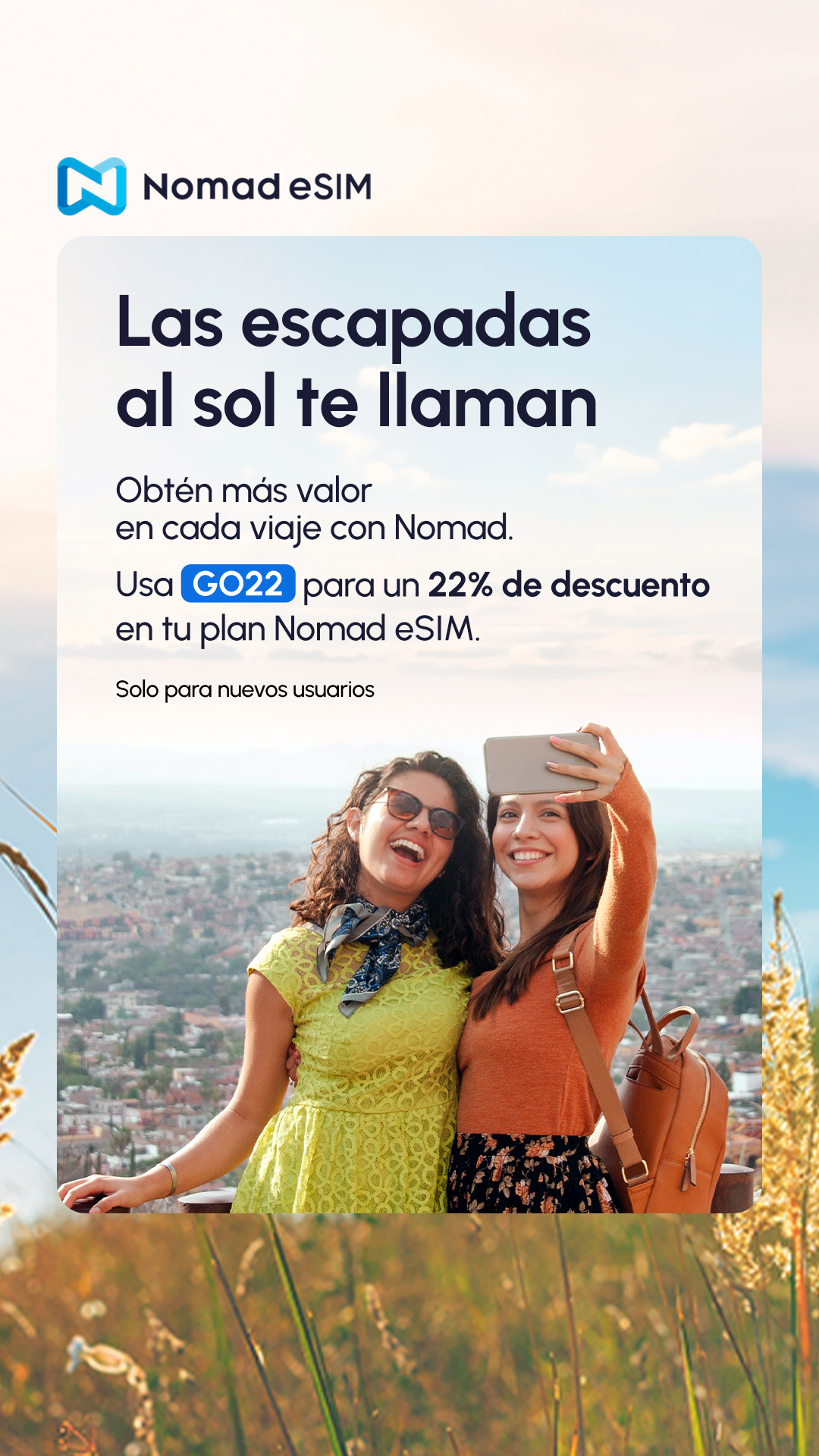 Nomad Esim Facebook ad