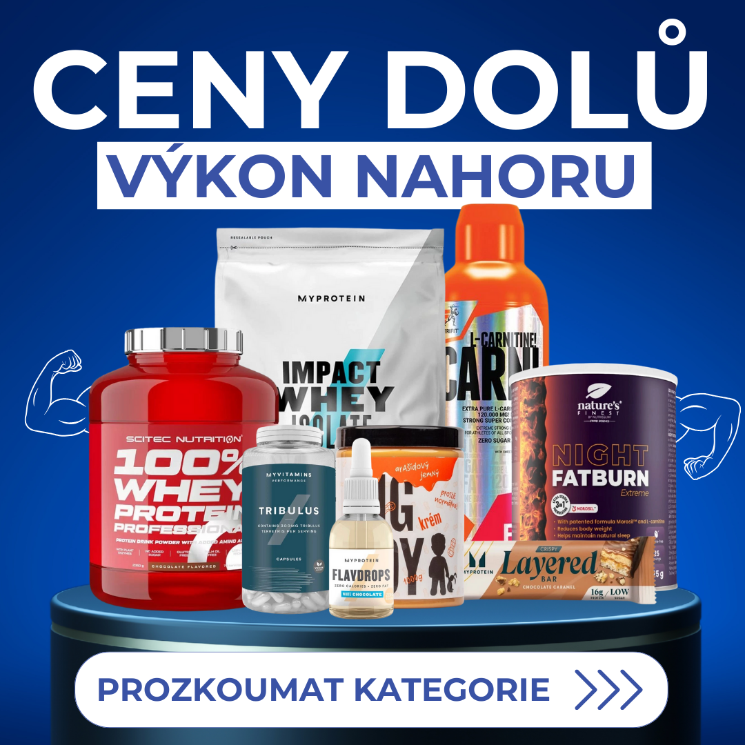 Nejlevnějšíprotein.cz Facebook ad: Získejte kvalitní produkty pro váš trénink za skvělé…