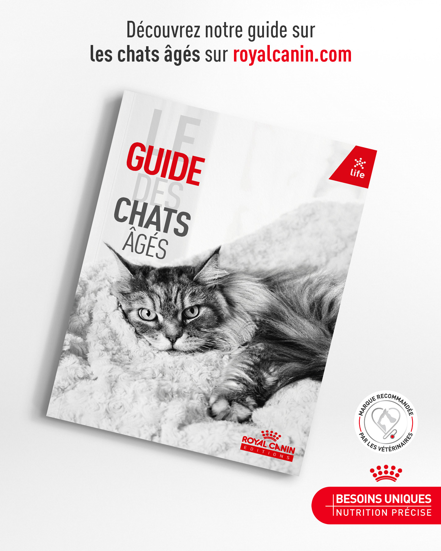 Royal Canin Facebook ad: Inscrivez-vous et téléchargez notre guide gratuit pour…