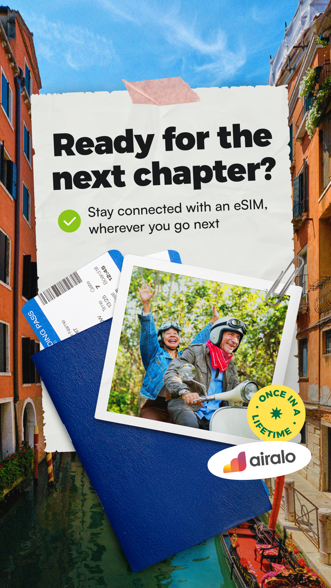 Airalo Global eSIM Store Facebook ad