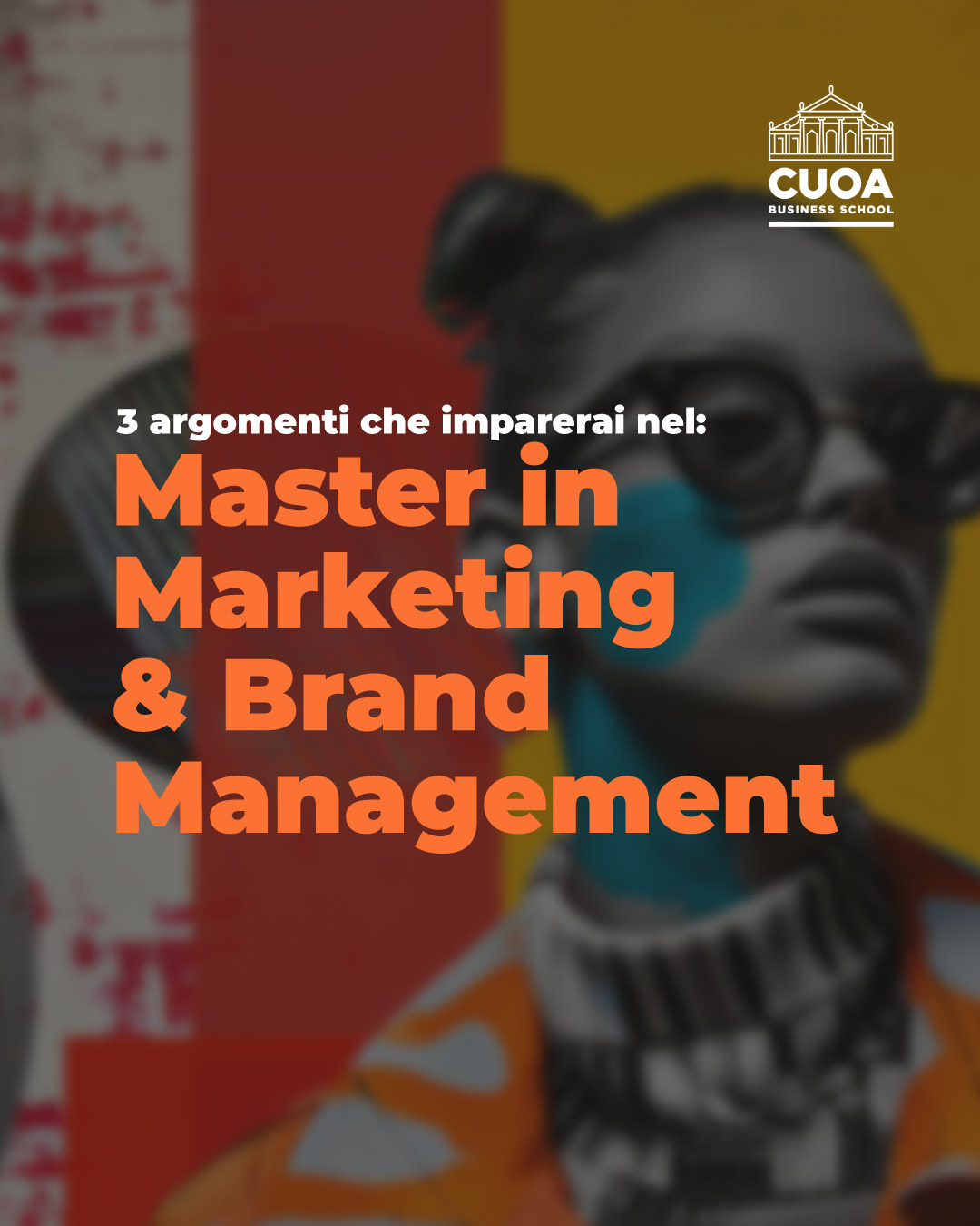 CUOA Business School Facebook ad