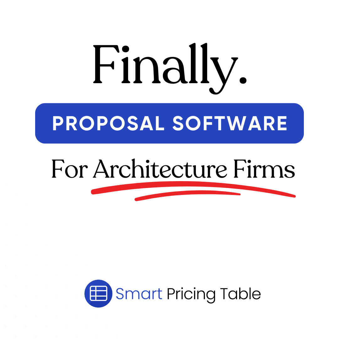 Smart Pricing Table Facebook ad