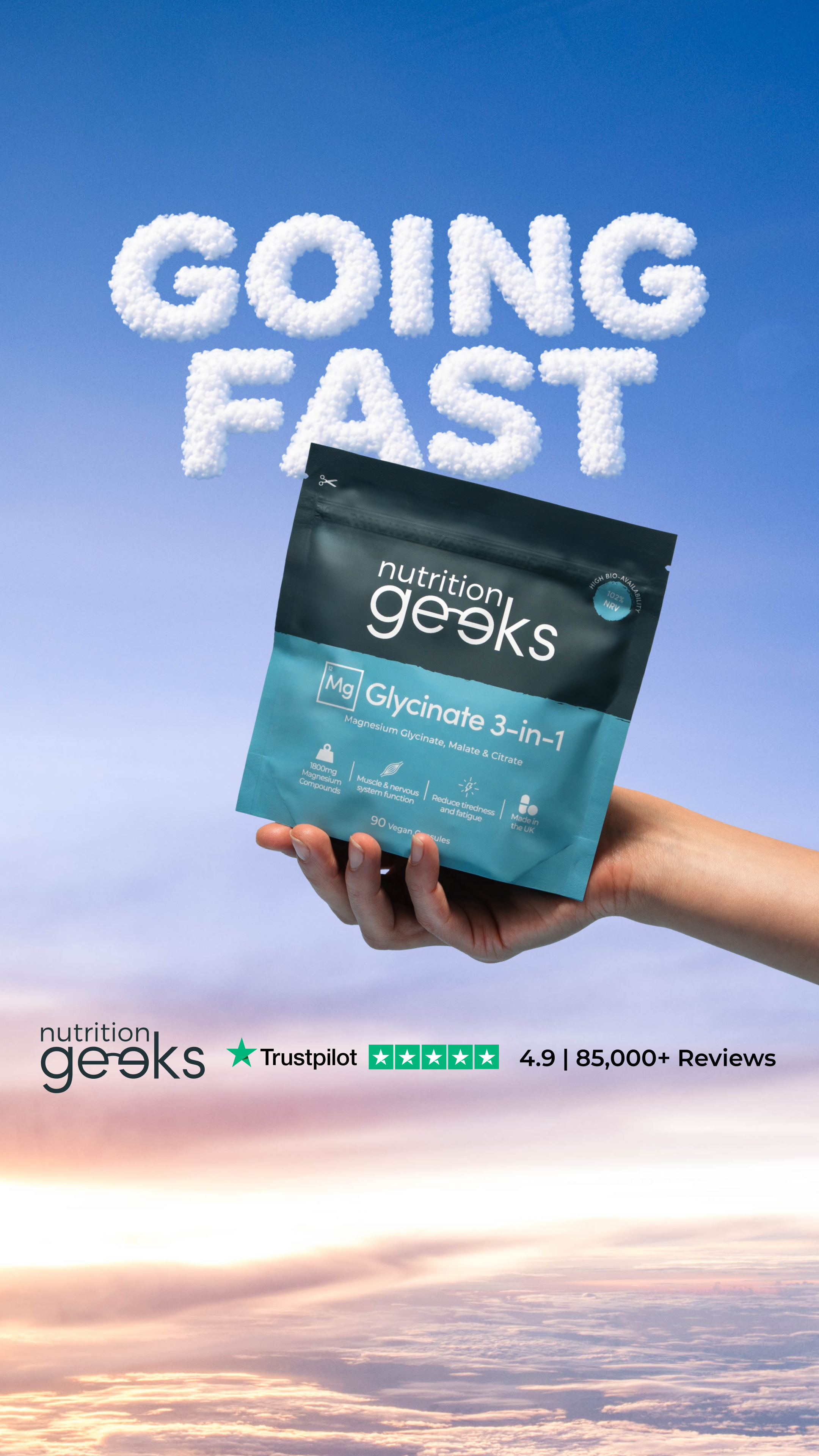 Nutrition Geeks Facebook ad