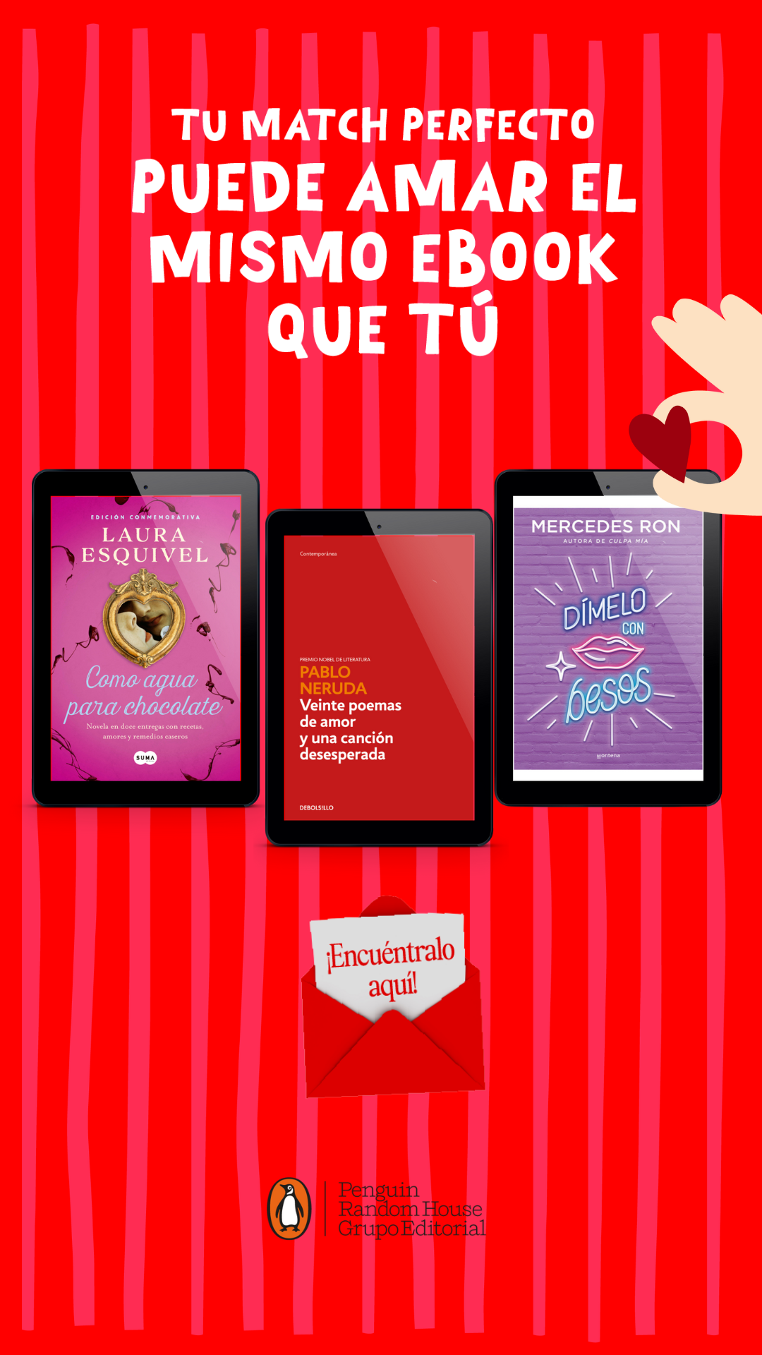Penguin ebooks Facebook ad