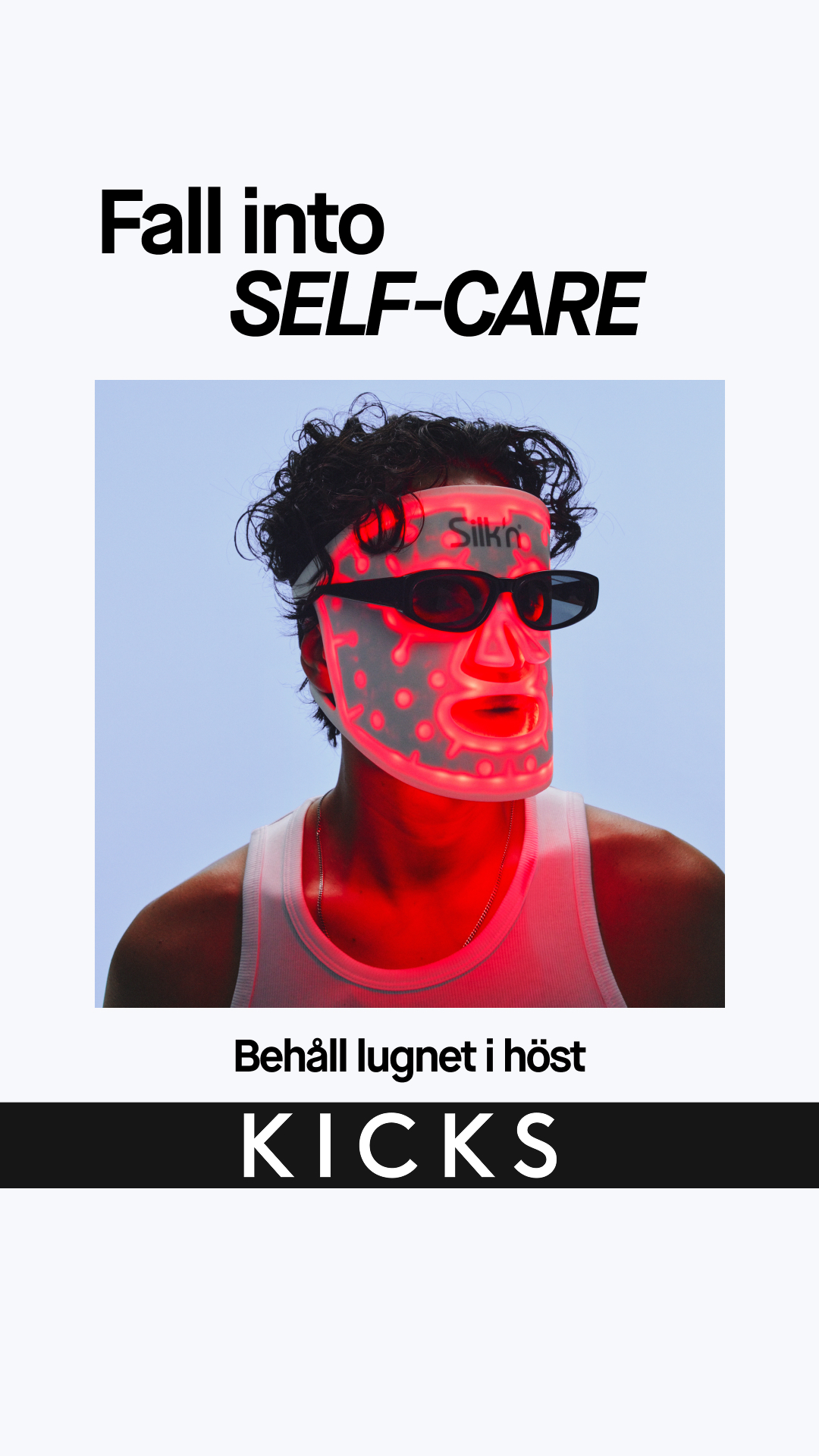 KICKS Facebook ad: Behåll lugnet i höst
