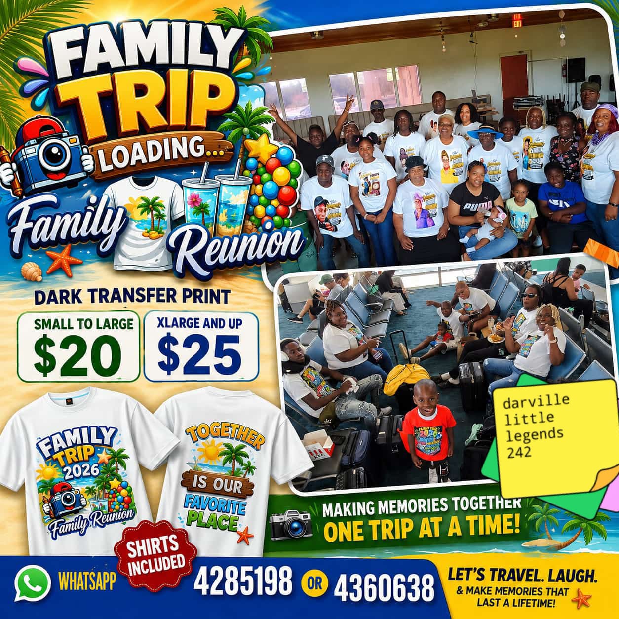 Darville Little Legends Designs Facebook ad