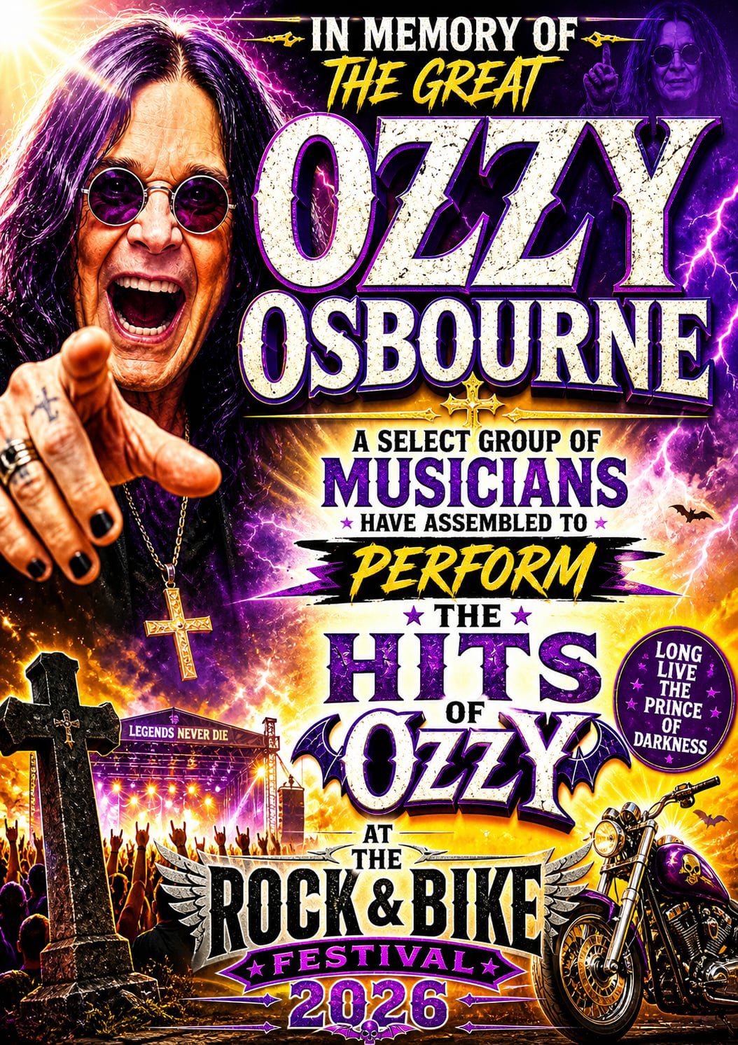 Rock And-bike Facebook ad: Day or 3day tickets available from outlets like…