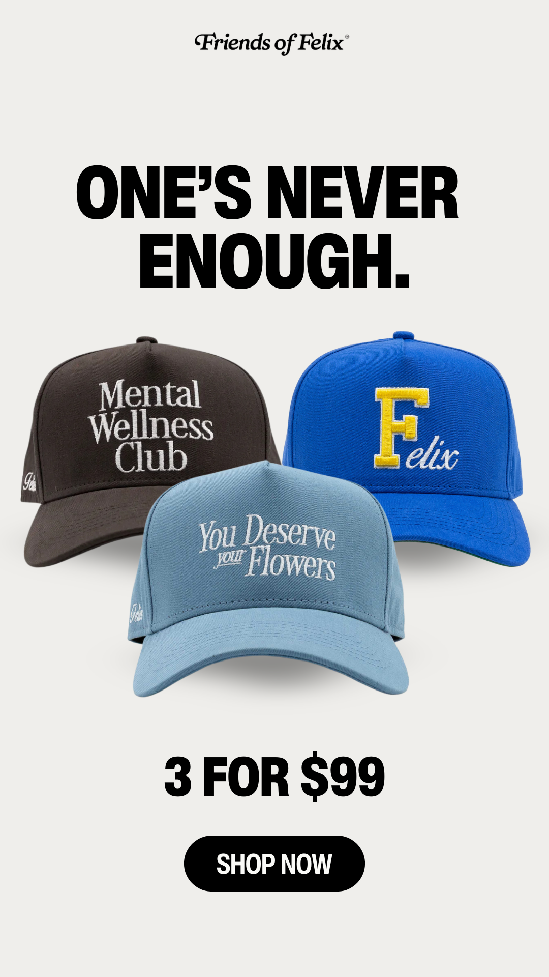 Friends of Felix Facebook ad