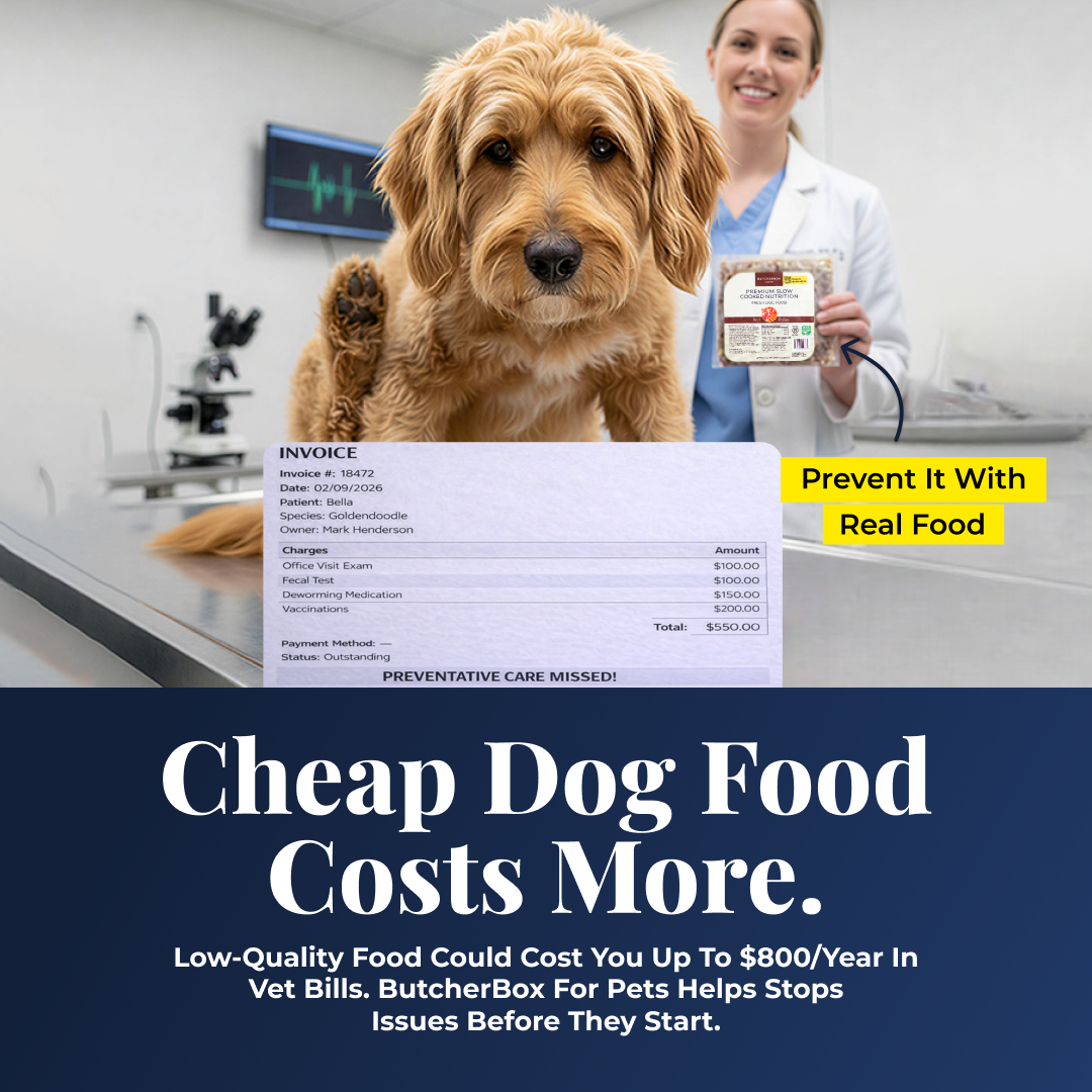 ButcherBox For Pets Facebook ad: Better Ingredients Dogs Love