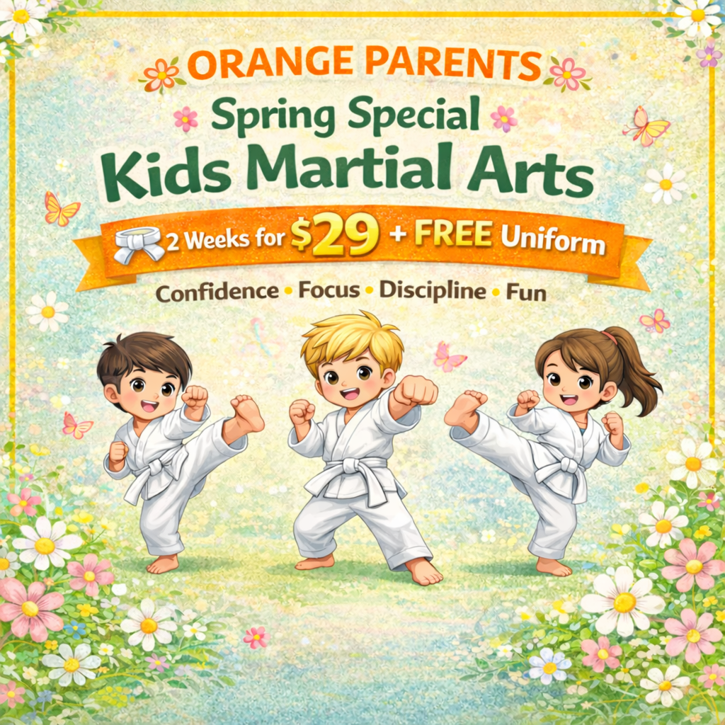 Orange Martial Arts - Tom Vo's Taekwondo Facebook ad