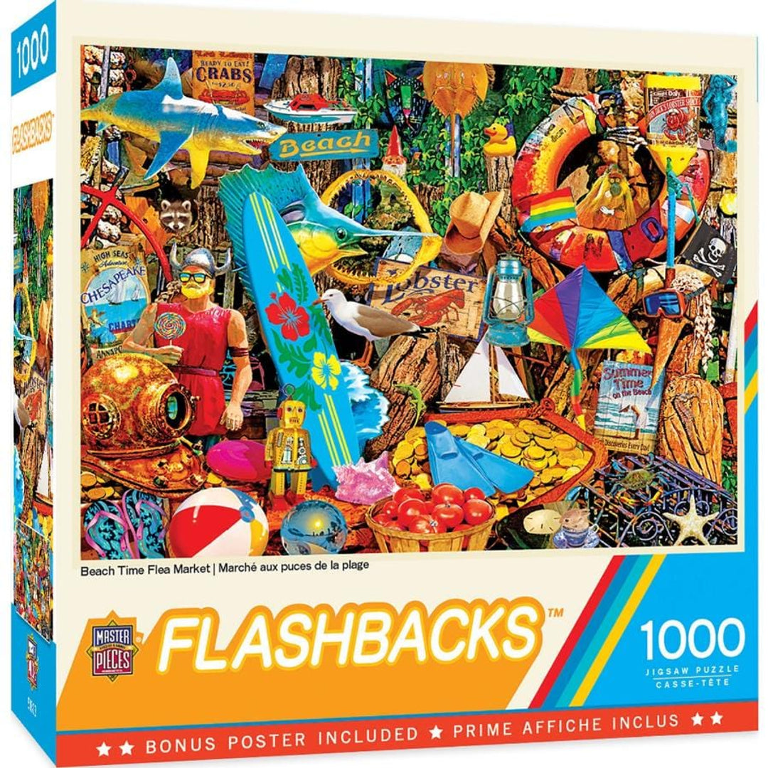 MasterPieces Puzzle Company Facebook ad: Use code BUY3GET1 at checkout and get one…