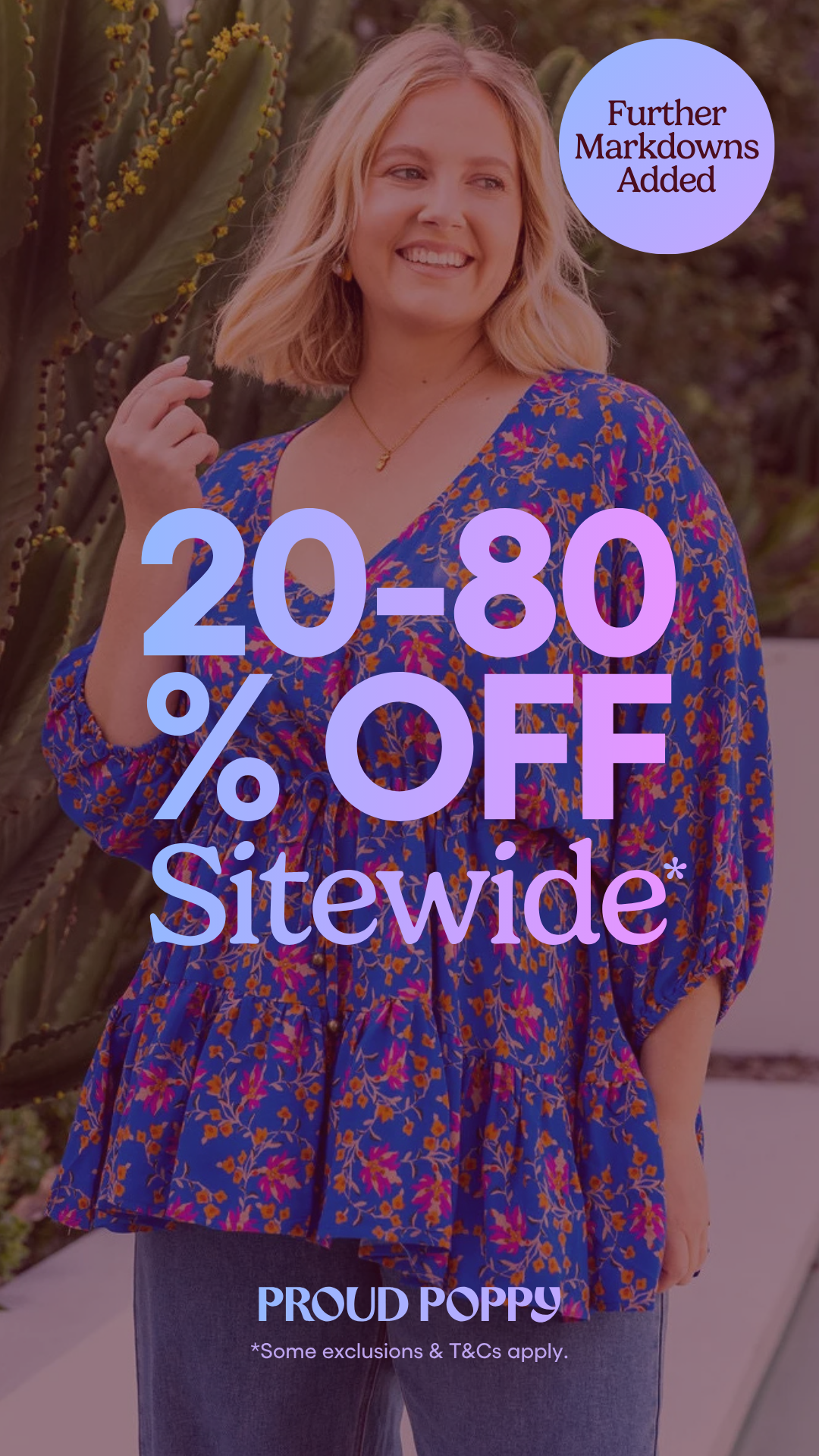 Proud Poppy Clothing Facebook ad