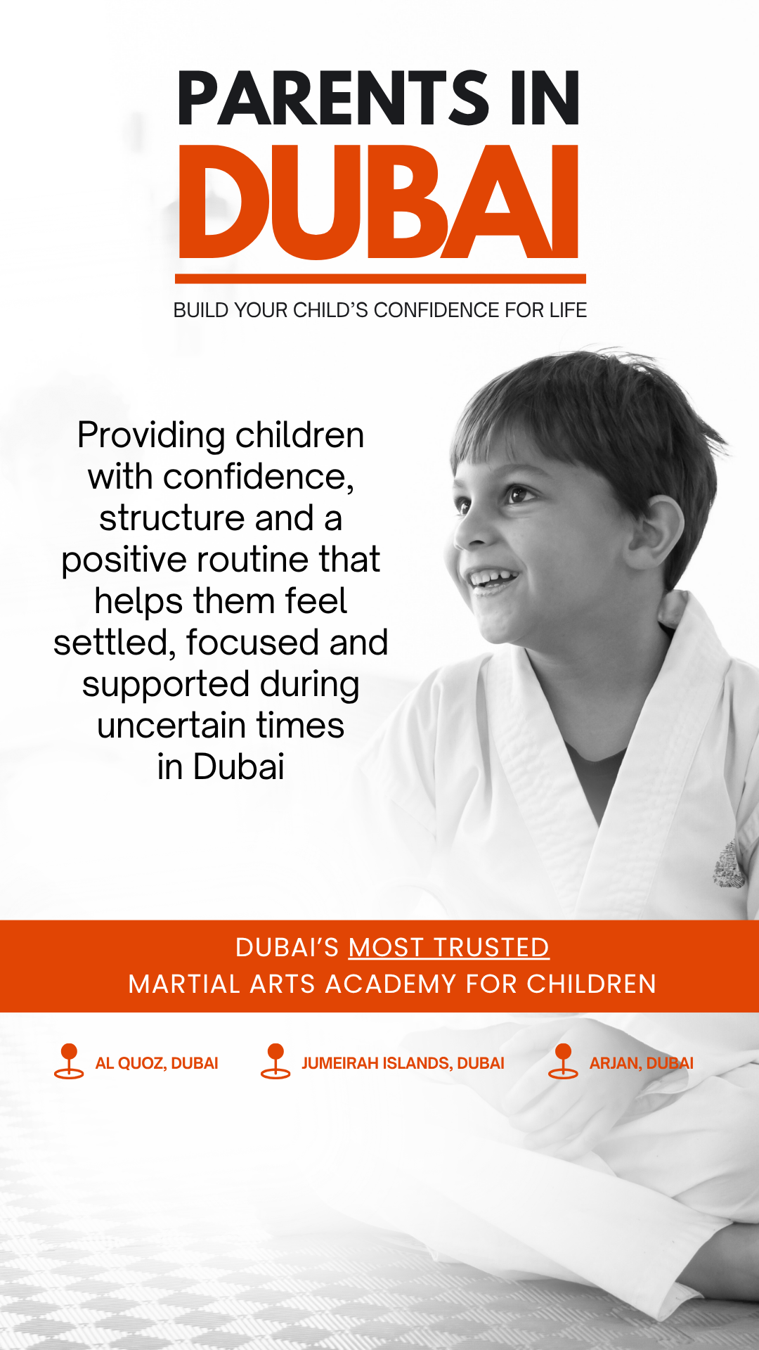 The Warrior Academy - UAE Facebook ad from Mar 23, 2026