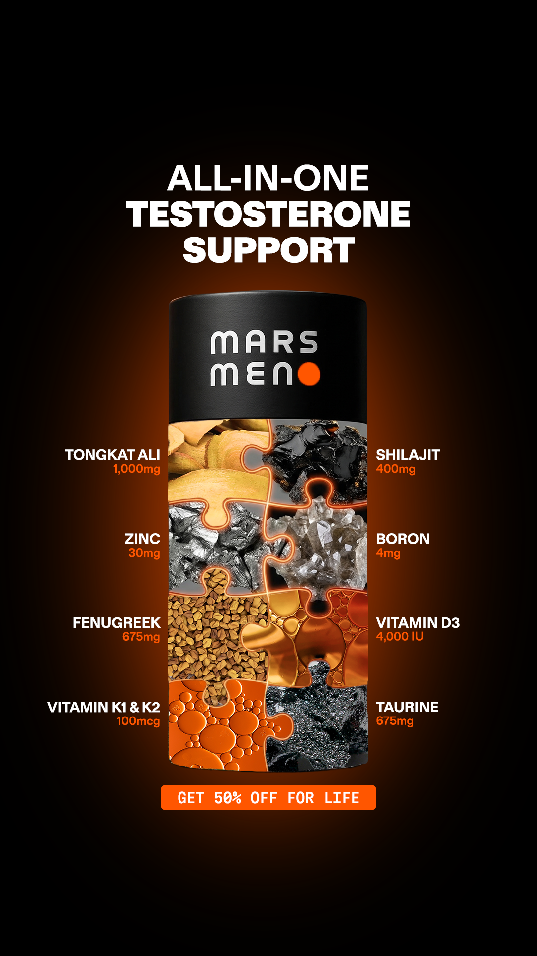 Mars Men Facebook ad