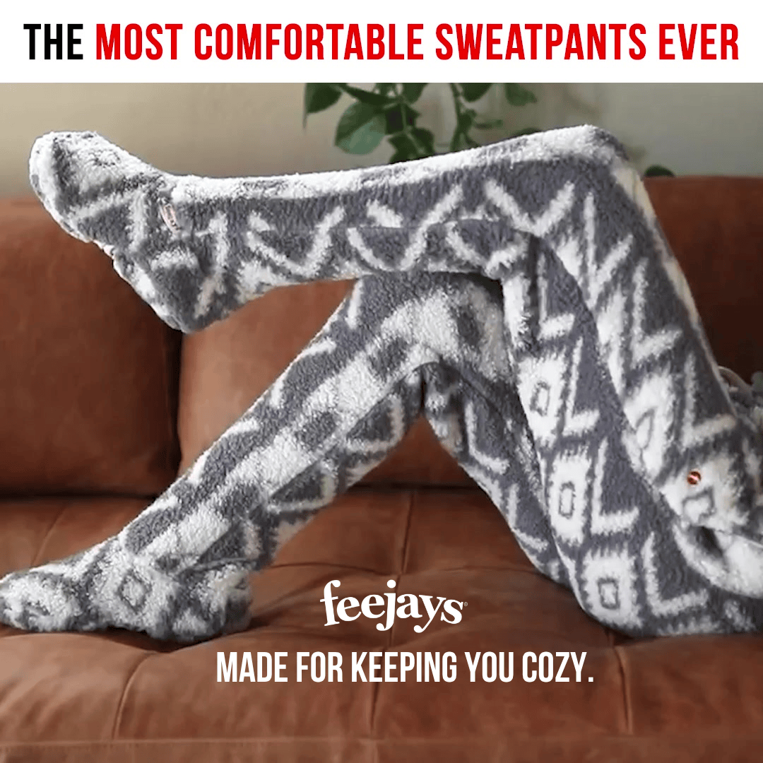 feejays Facebook ad: Your New Favorite Sweatpants!
