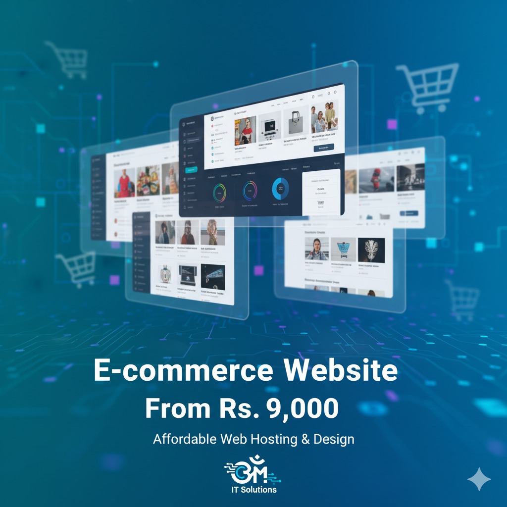OM It Solutions - Affordable Web Hosting & Design Facebook ad: Grow your business online with OM IT Solutions