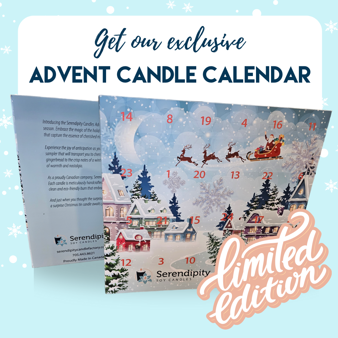 The Serendipity Candle Factory Facebook ad from Oct 9, 2024