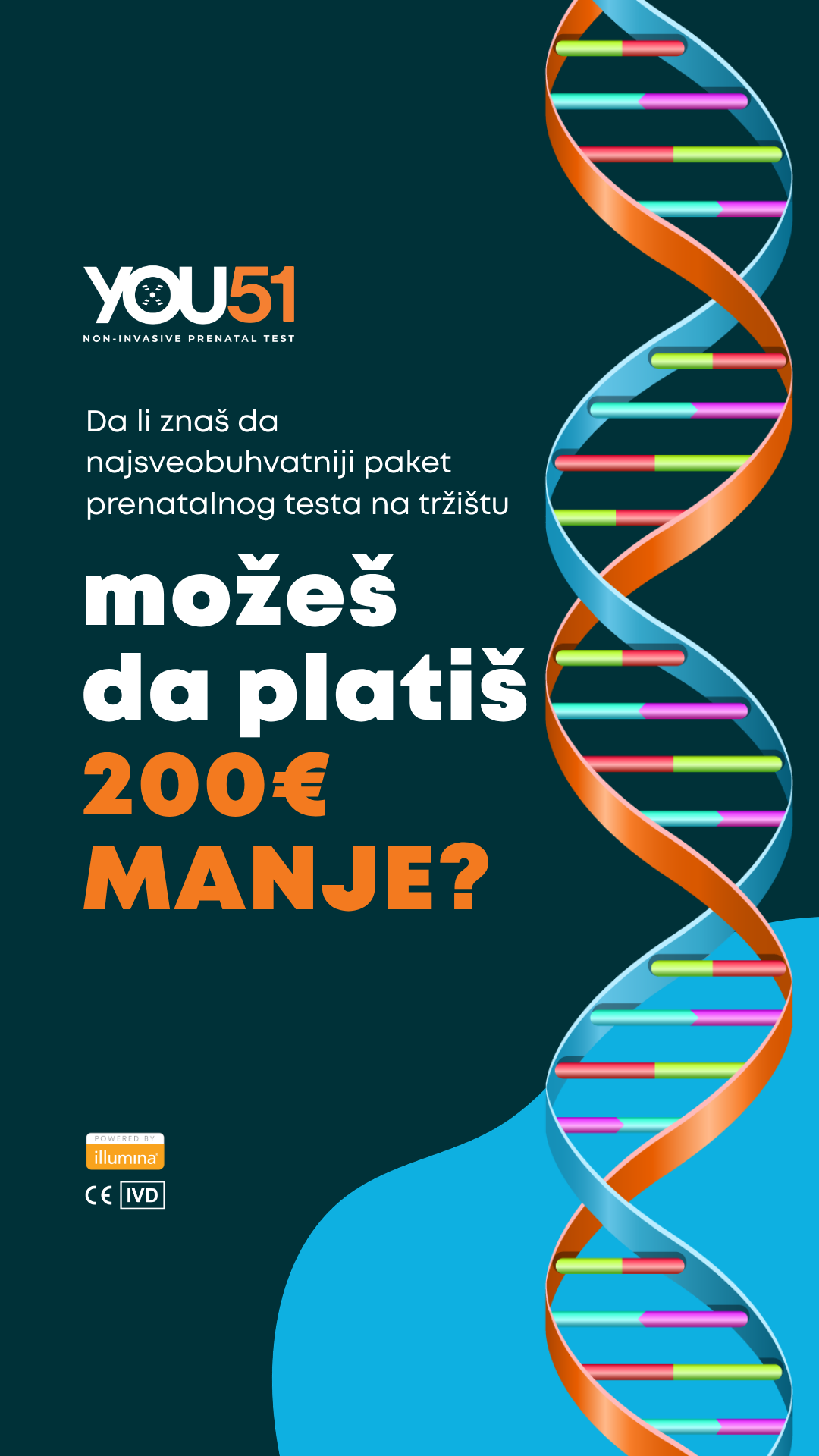 You51 Prenatalni Test Facebook ad