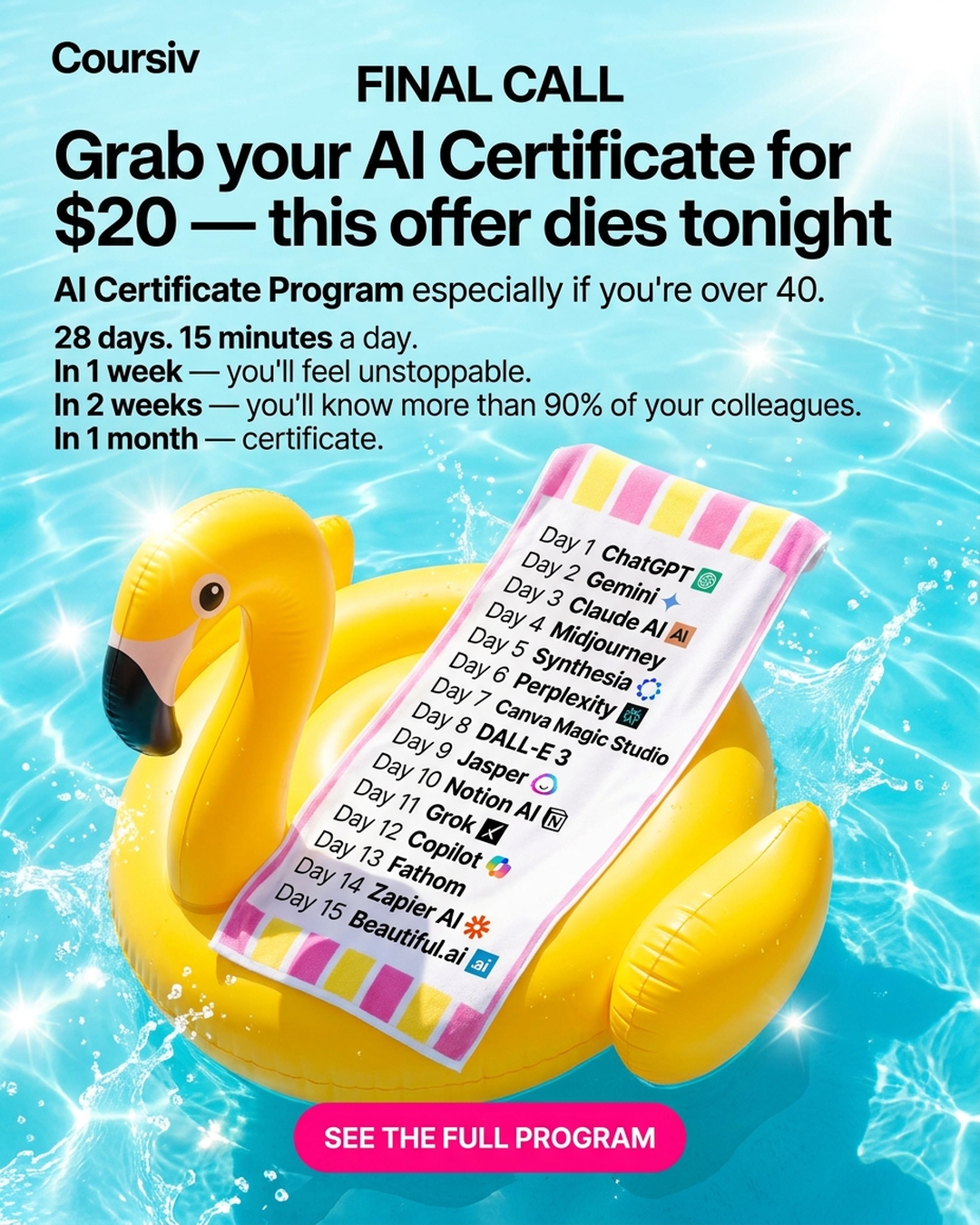 AI Made Simple Facebook ad