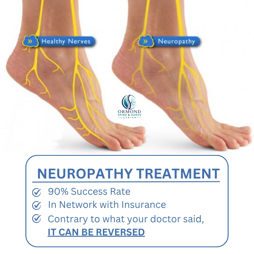 Ormond Spine & Nerve Center Facebook ad: Find Out What's Causing Your Nerve Pain